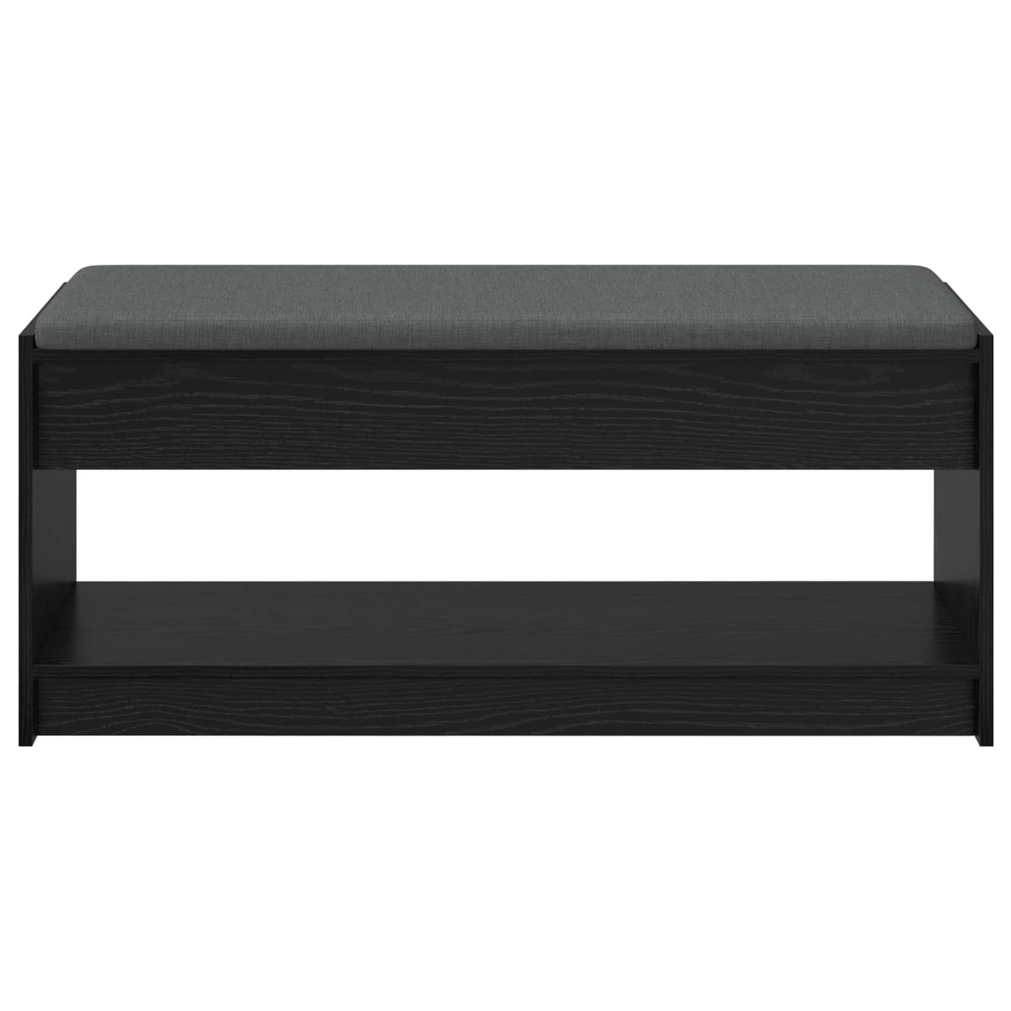 Hall Bench Black Oak 103 x 38 x 45 cm