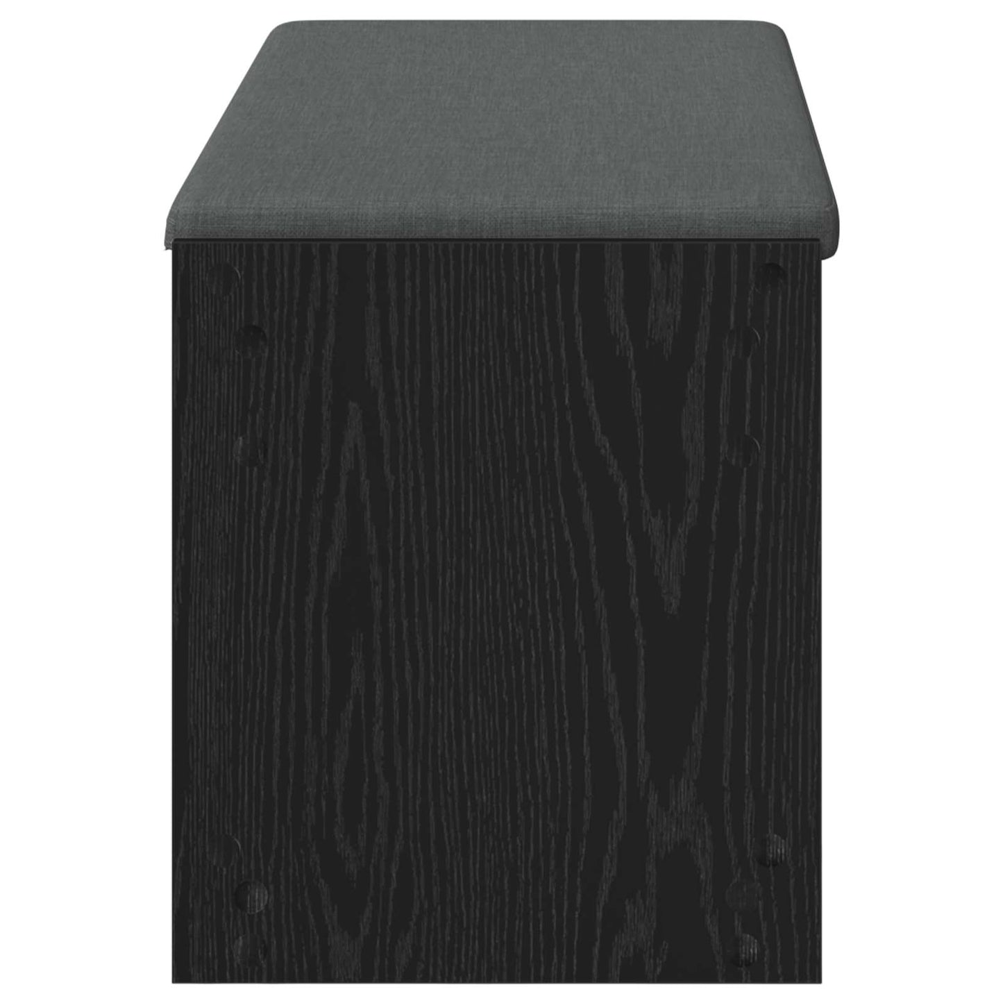 Hall Bench Black Oak 103 x 38 x 45 cm