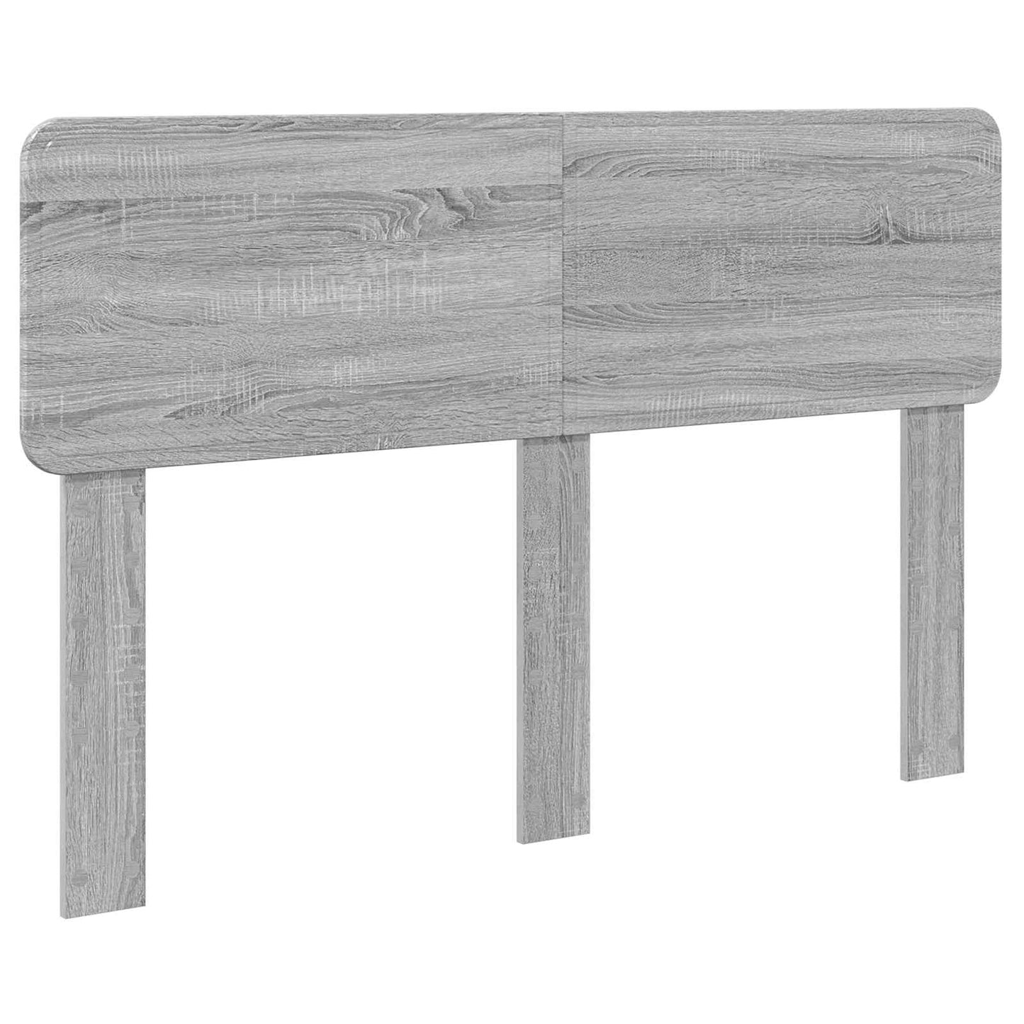 Bed Frame with Drawer Grey Sonoma 140 x 200 cm Engineered Wood