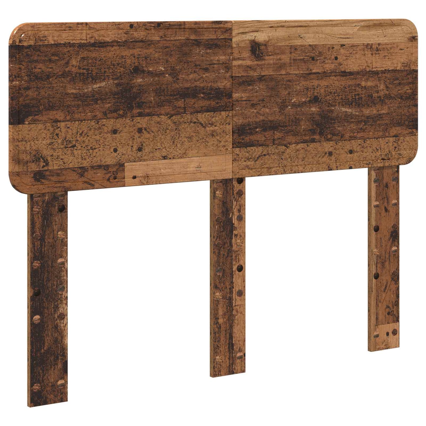 Bed Frame with Headboard Old Wood 120 x 190 cm Engineered Wood
