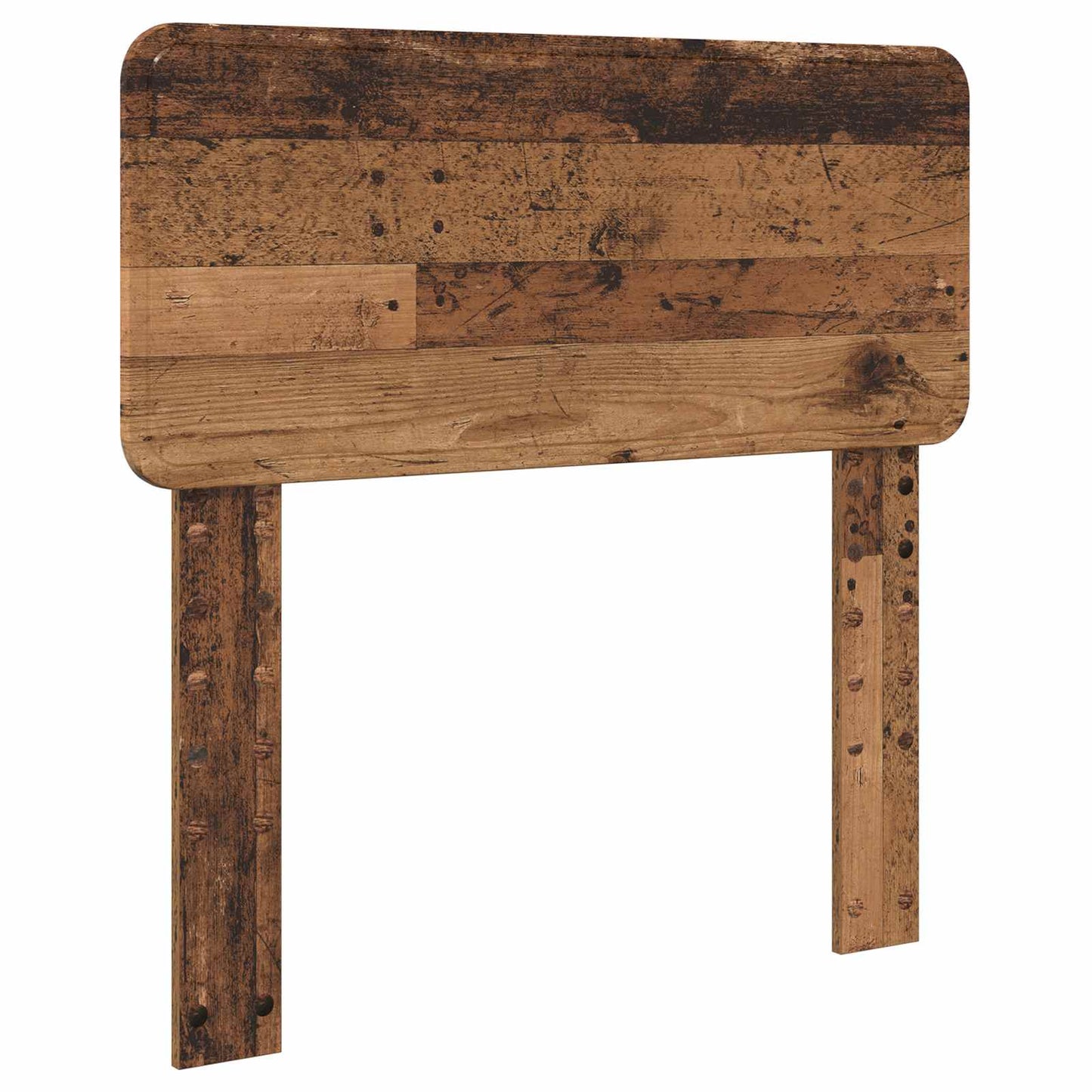Bed Frame with Headboard Old Wood 90 x 190 cm Engineered Wood