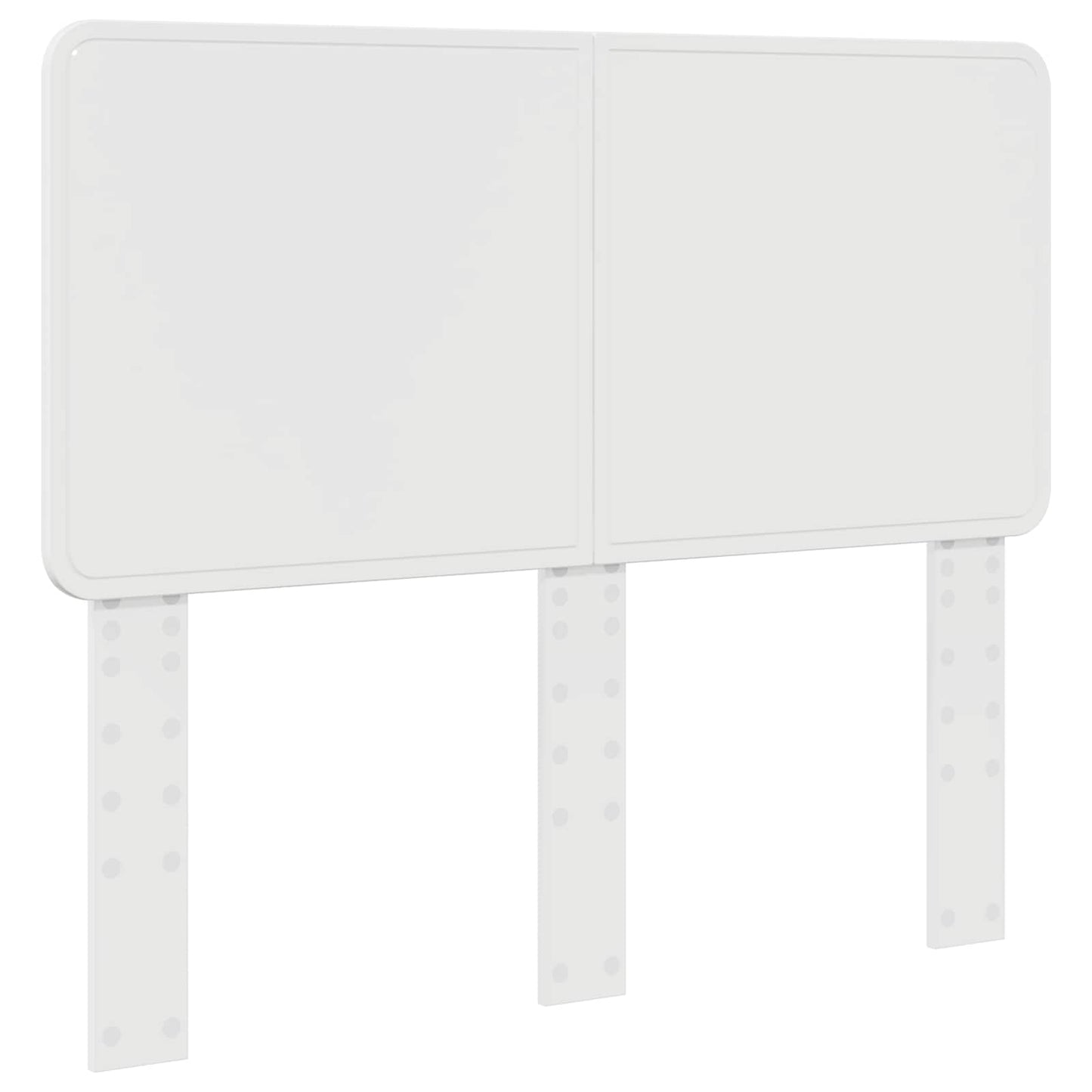 Bed Frame with Headboard White 120 x 200 cm Solid Pine Wood