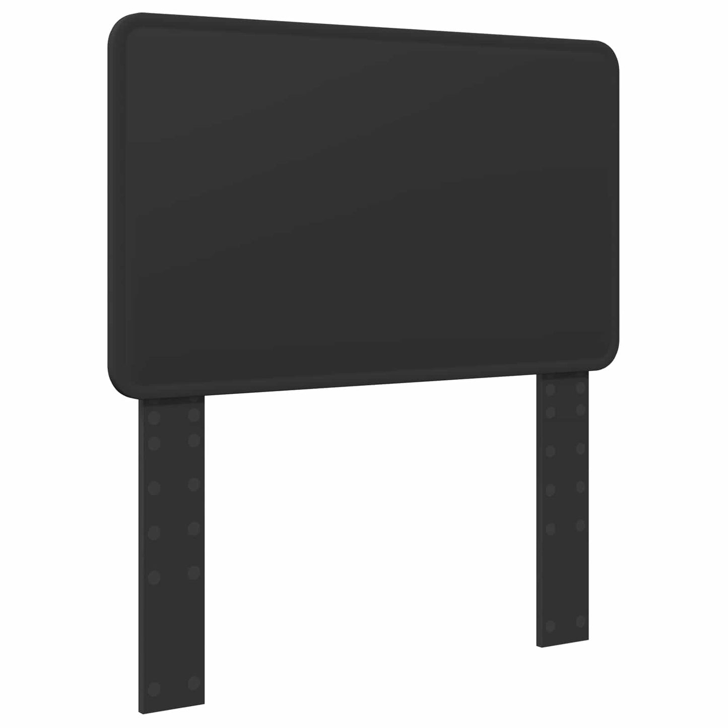 Bed Frame with Headboard Black 90 x 190 cm Solid Pine Wood