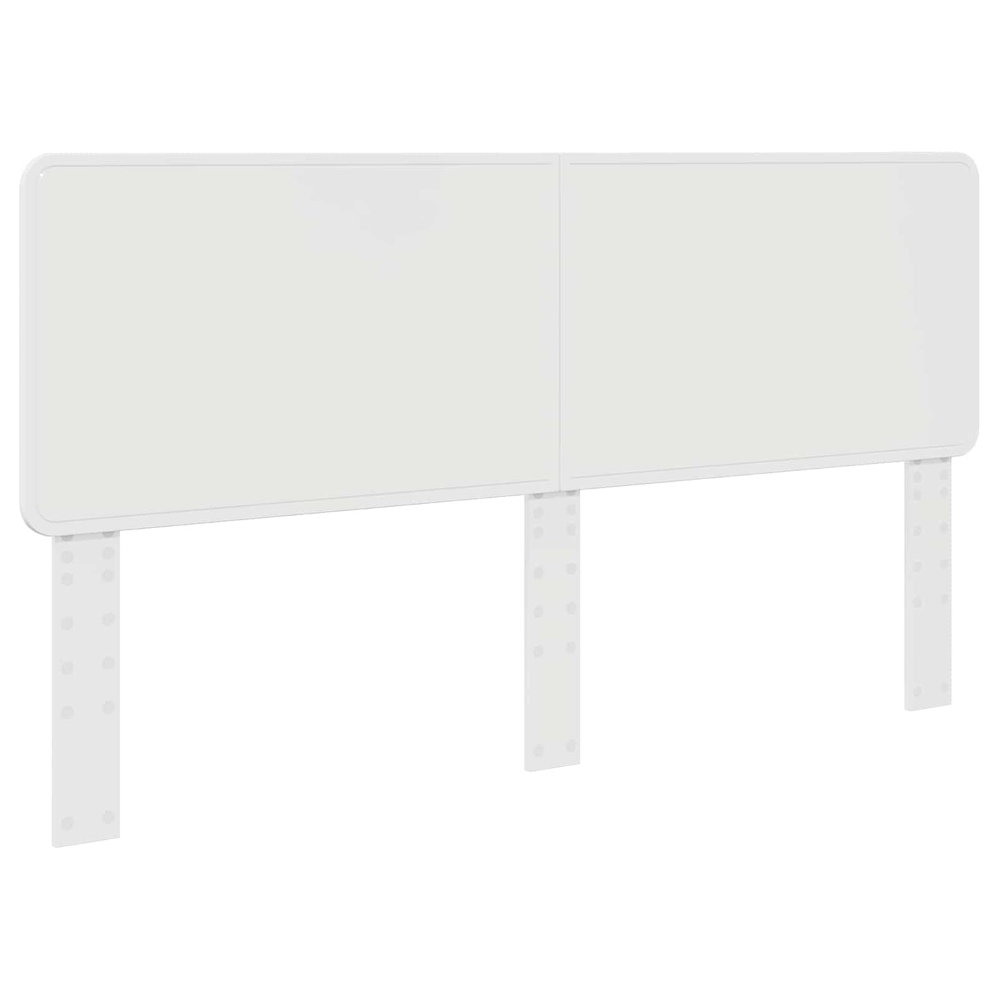 Storage Bed with Headboard White 180 x 200 cm Engineered Wood