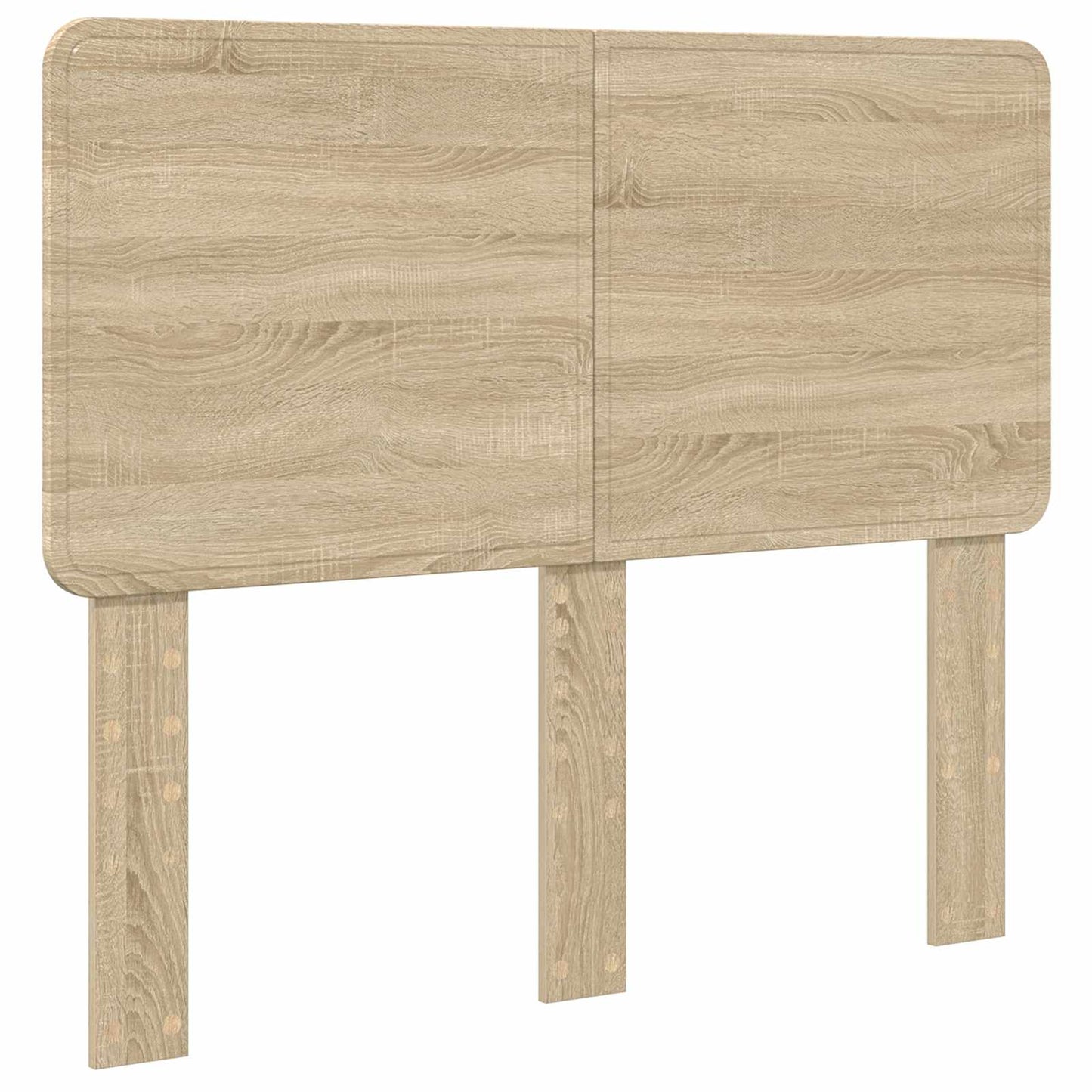 Storage Bed with Drawer Sonoma Oak 135 x 190 cm Engineered Wood