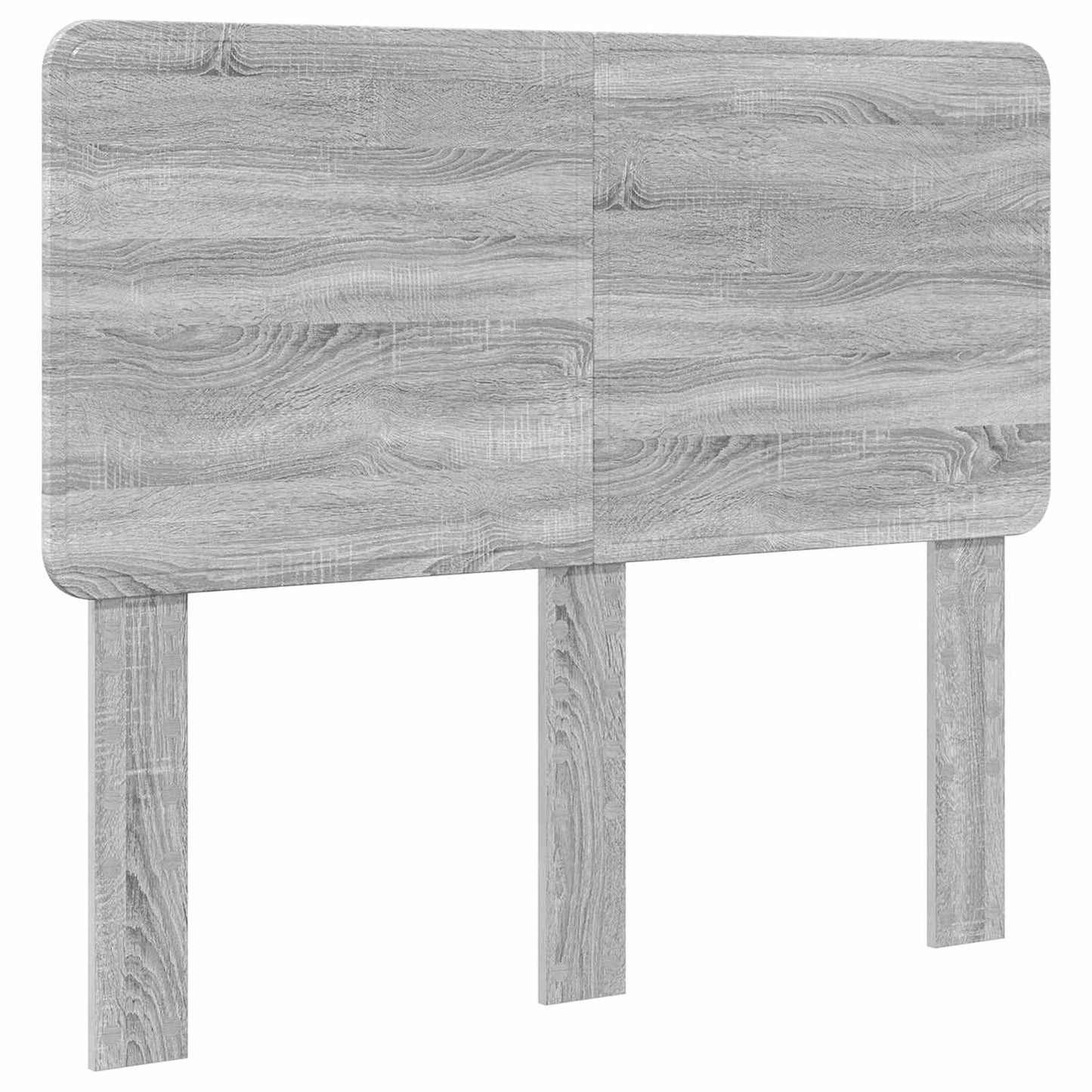 Bed Frame with Drawer Grey Sonoma 135 x 190 cm Engineered Wood
