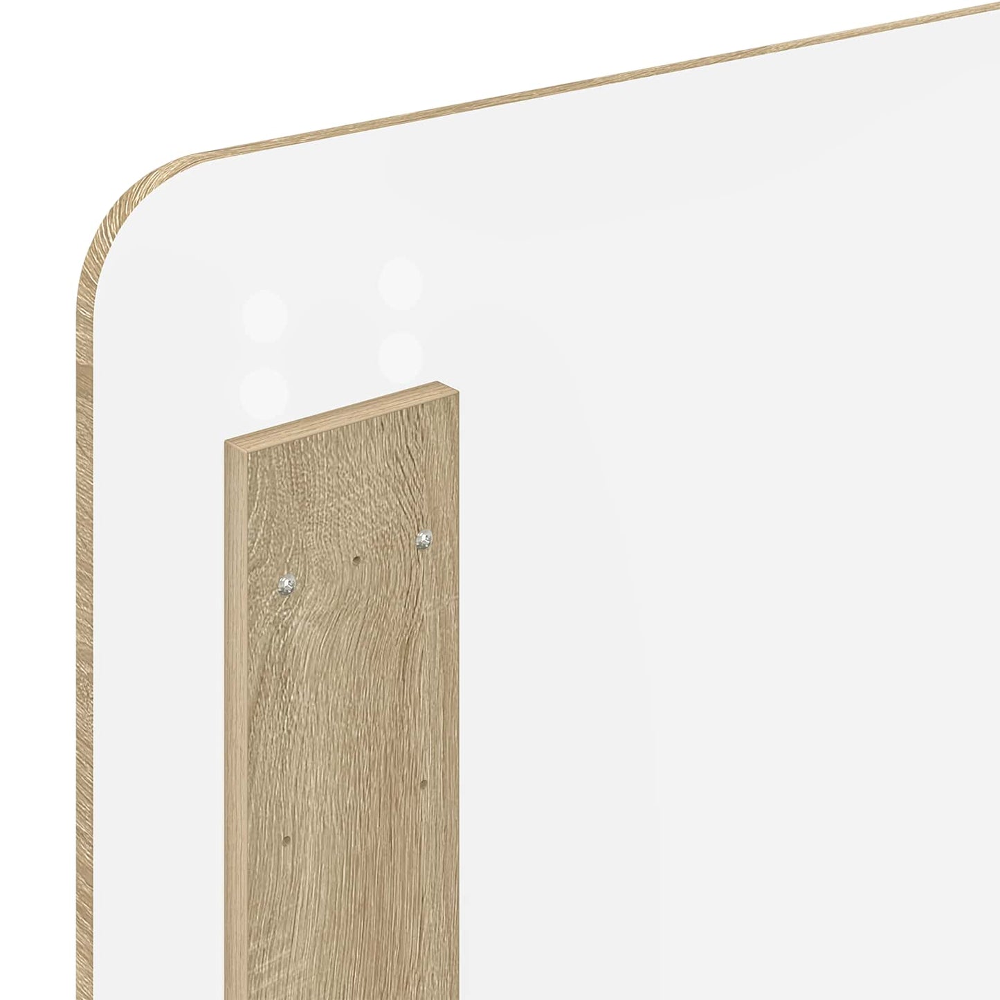 Bed Frame with Headboard Sonoma Oak 90 x 200 cm Engineered Wood