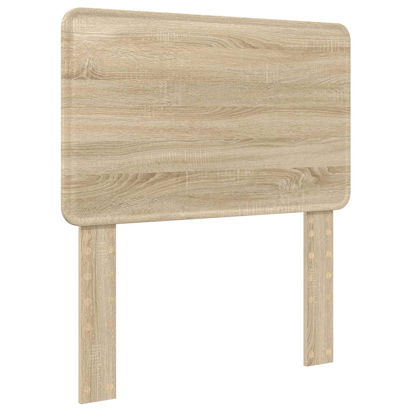 Bed Frame with Headboard Sonoma Oak 90 x 200 cm Engineered Wood