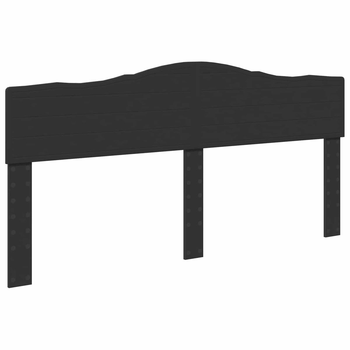 Bed Frame with Drawer Black 200 x 200 cm Engineer Wood