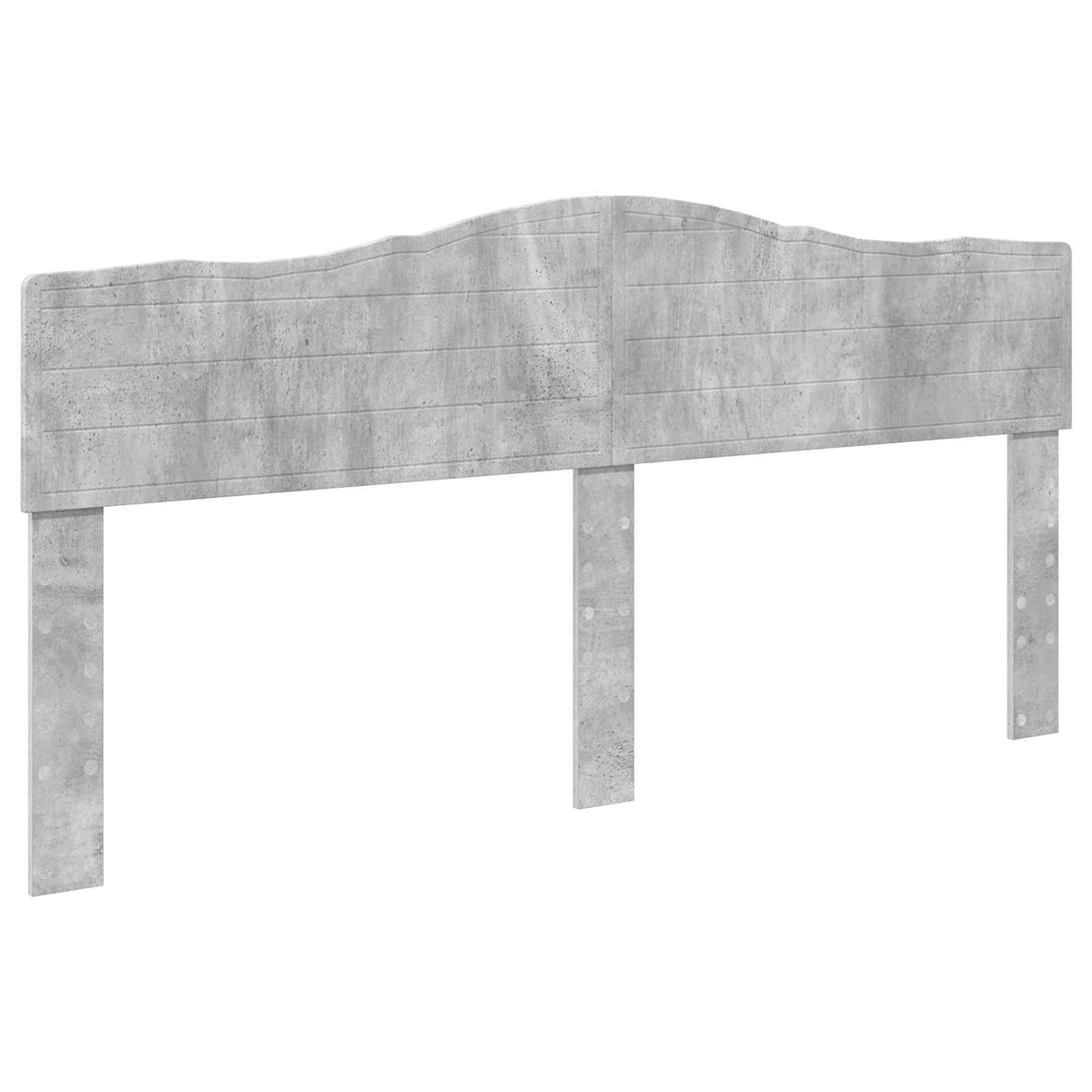 Bed Frame with Drawer Concrete Grey 180 x 200 cm Engineer Wood