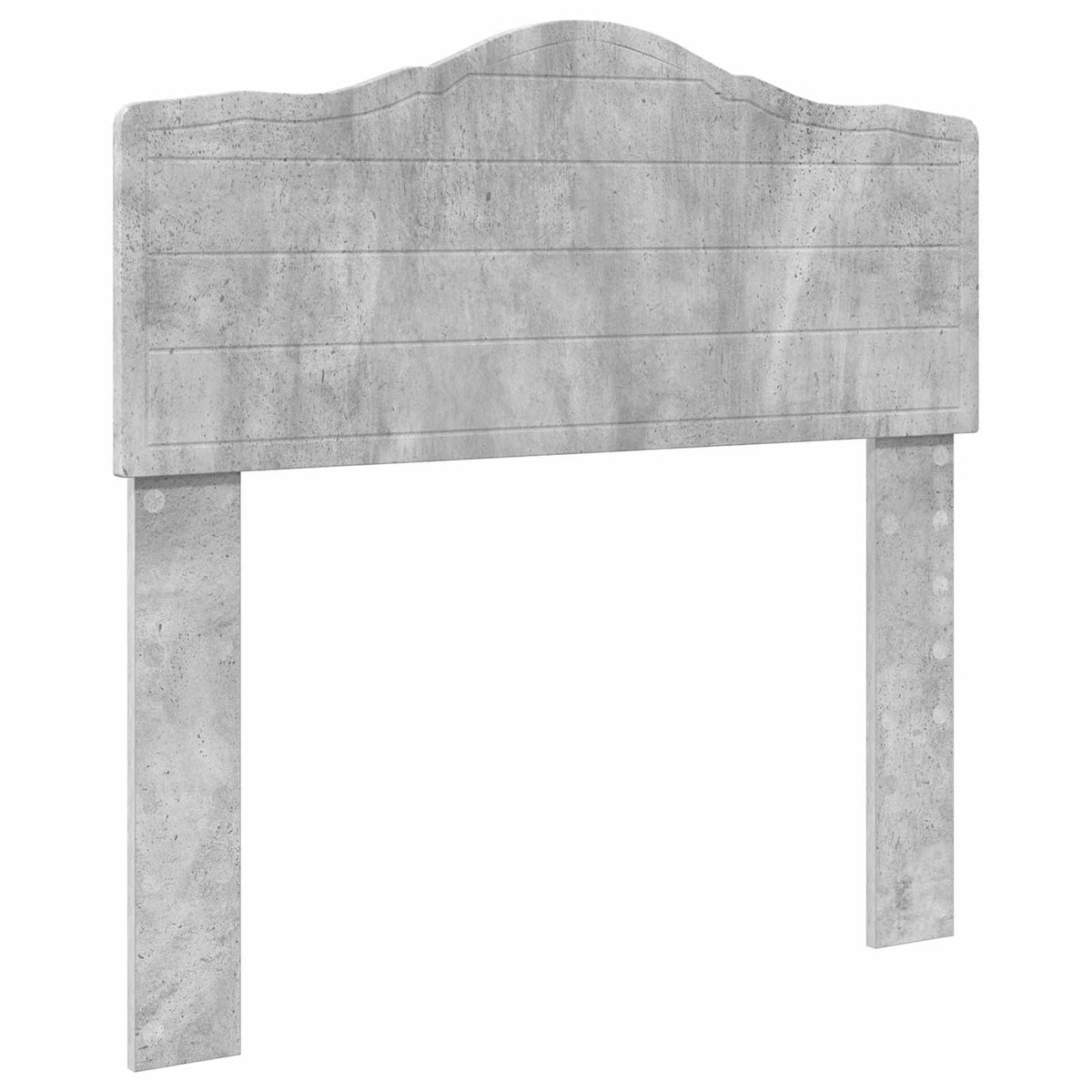 Bed Frame with Drawer Concrete Grey 90 x 200 cm Engineer Wood