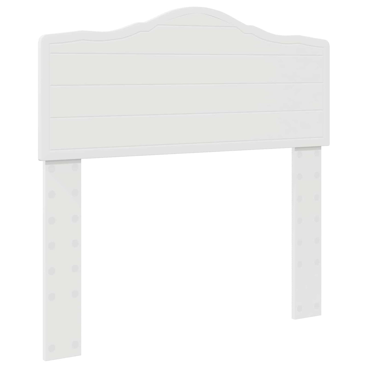 Storage Bed with Headboard White 90 x 200 cm Engineered Wood