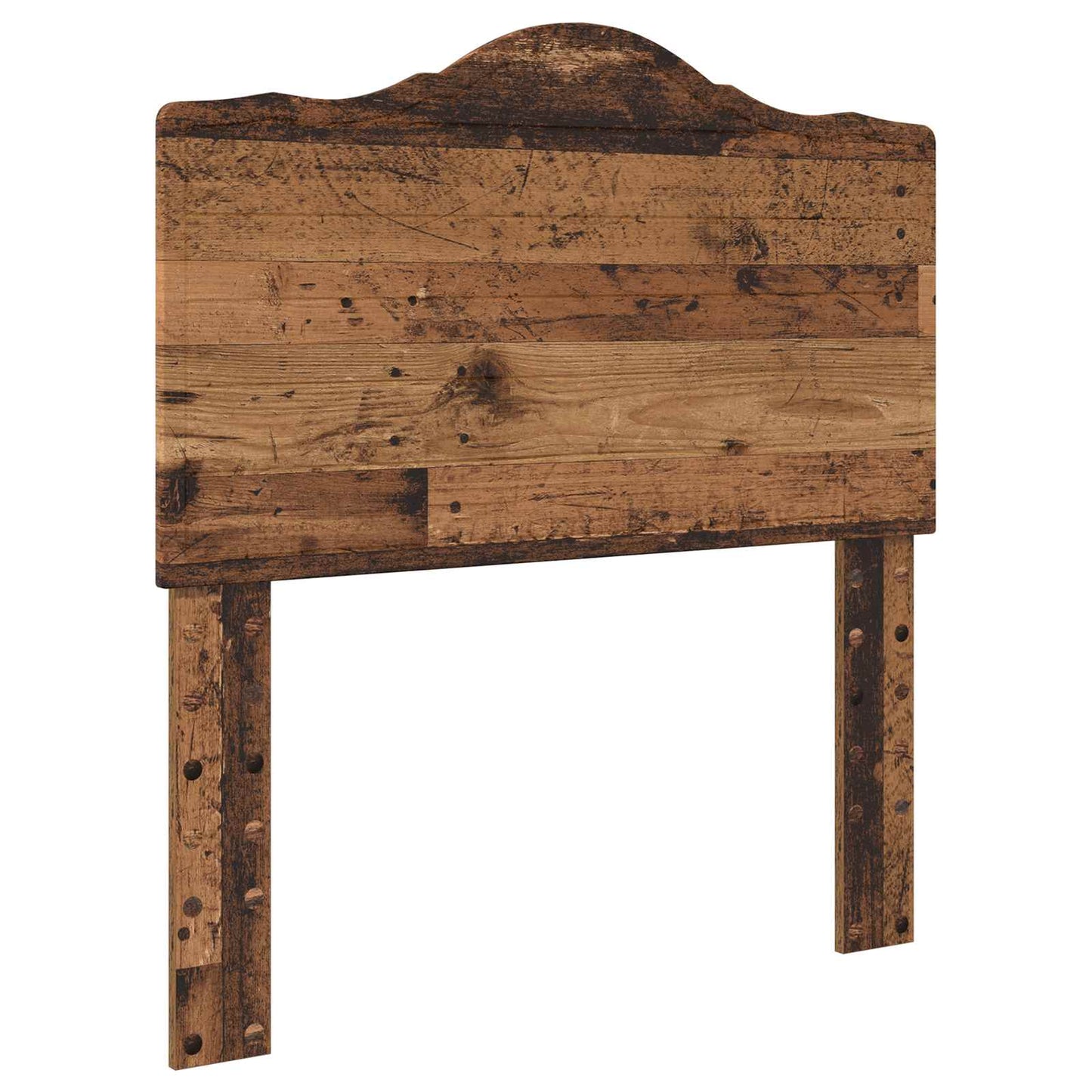 Bed Frame with Headboard Old Wood 90 x 190 cm Engineered Wood