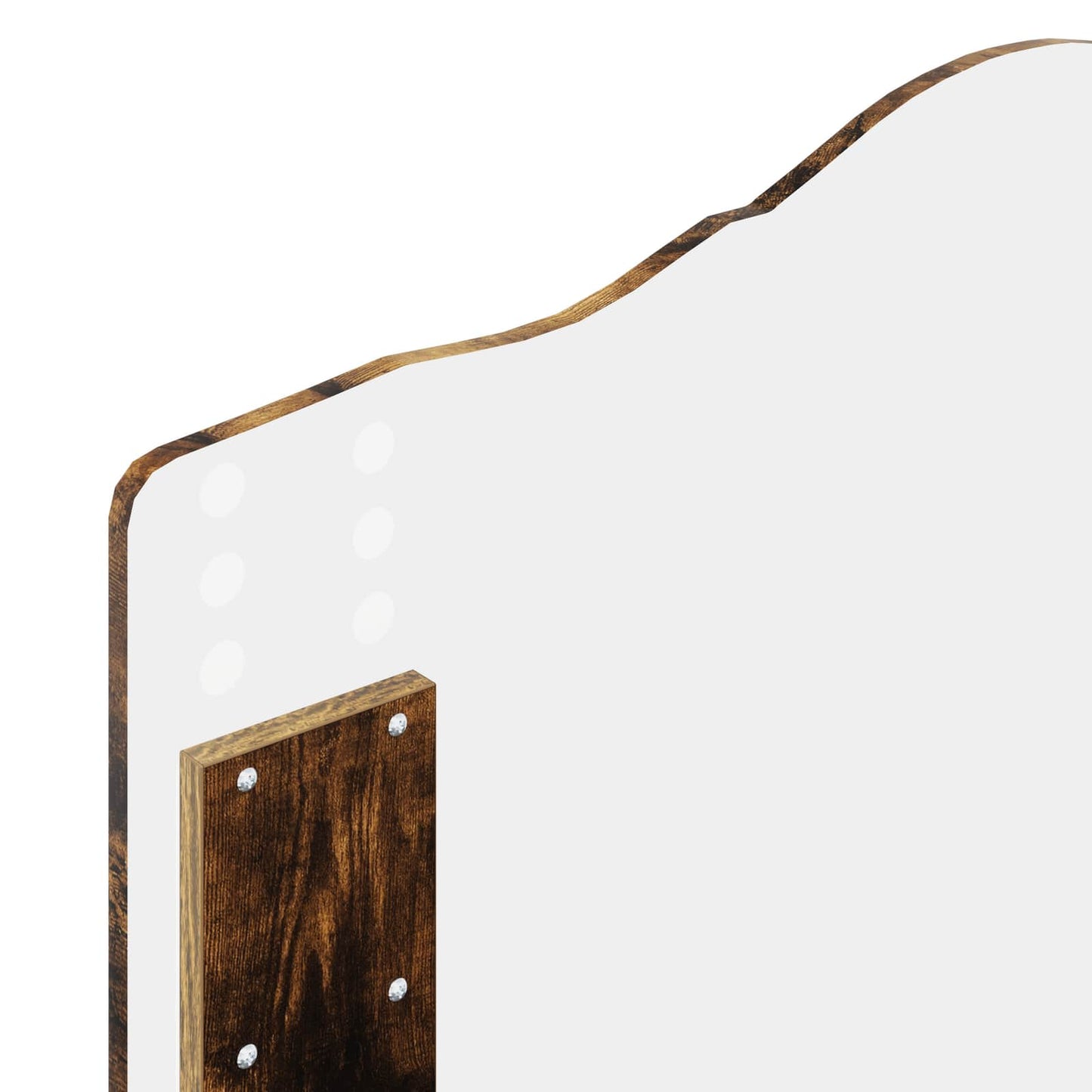Bed Frame with Headboard Smoked Oak 70 x 190 cm Engineered Wood