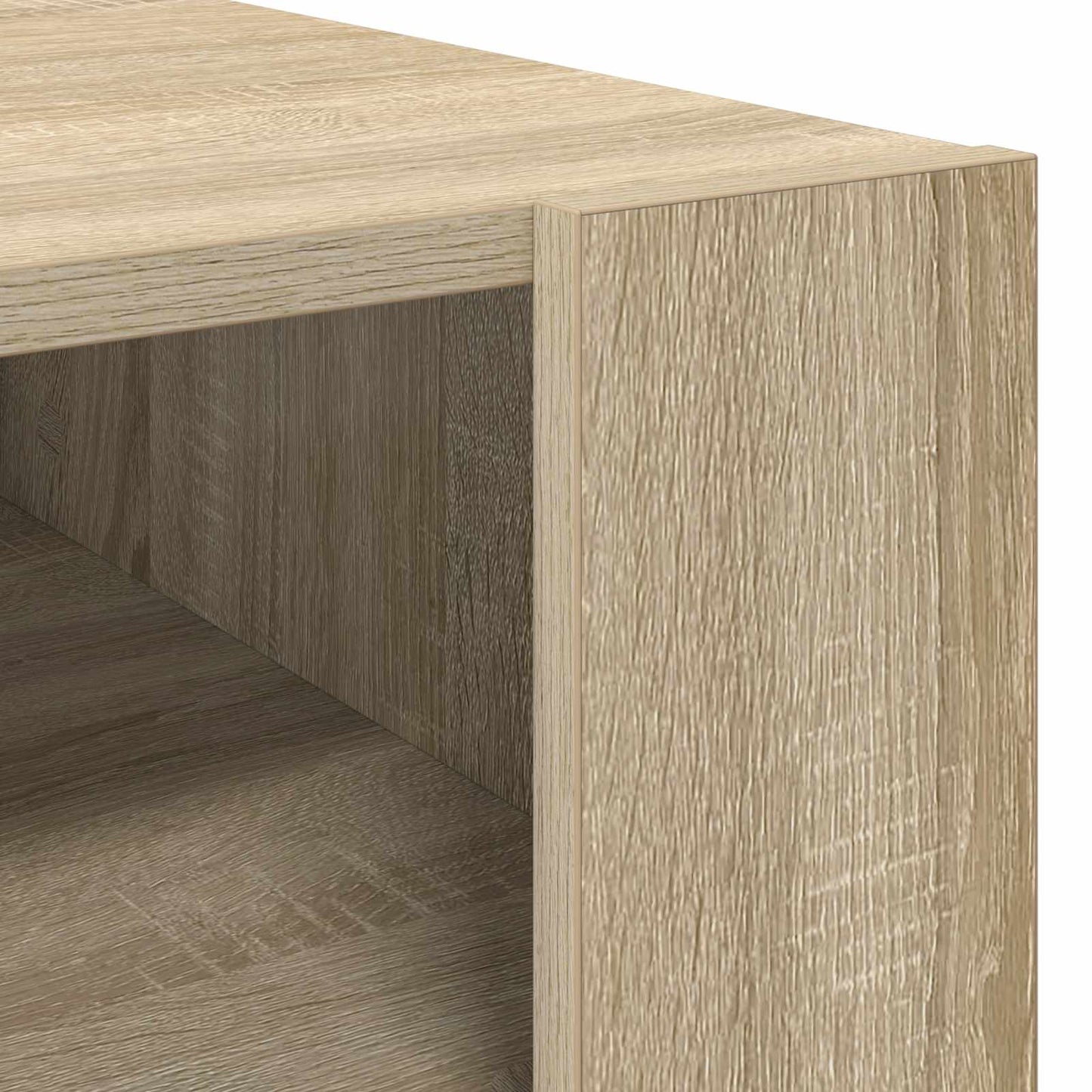 Coffee Table Sonoma Oak 66 x 53 x 45 cm Engineered Wood