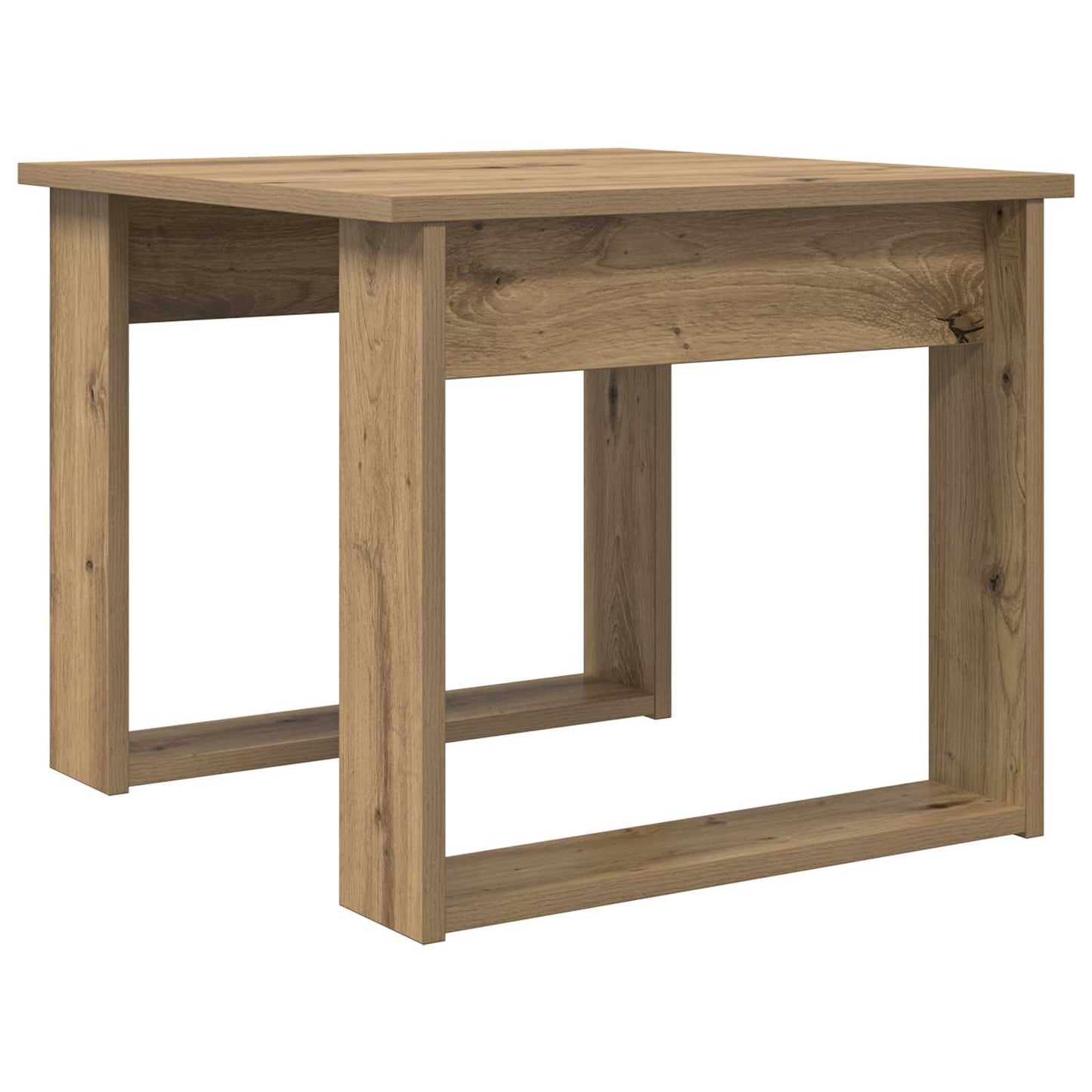 Coffee Table Set 2 pcs Artisan Oak 50 x 52 x 42 cm