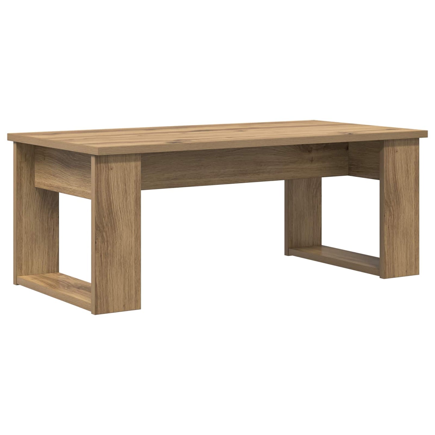 Coffee Table Set 2 pcs Artisan Oak 100 x 50 x 42 cm