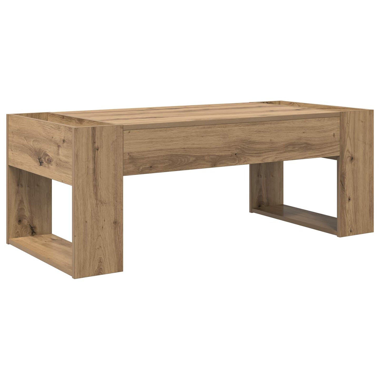 Coffee Table Artisan Oak 110 x 50 x 41 cm Engineered Wood