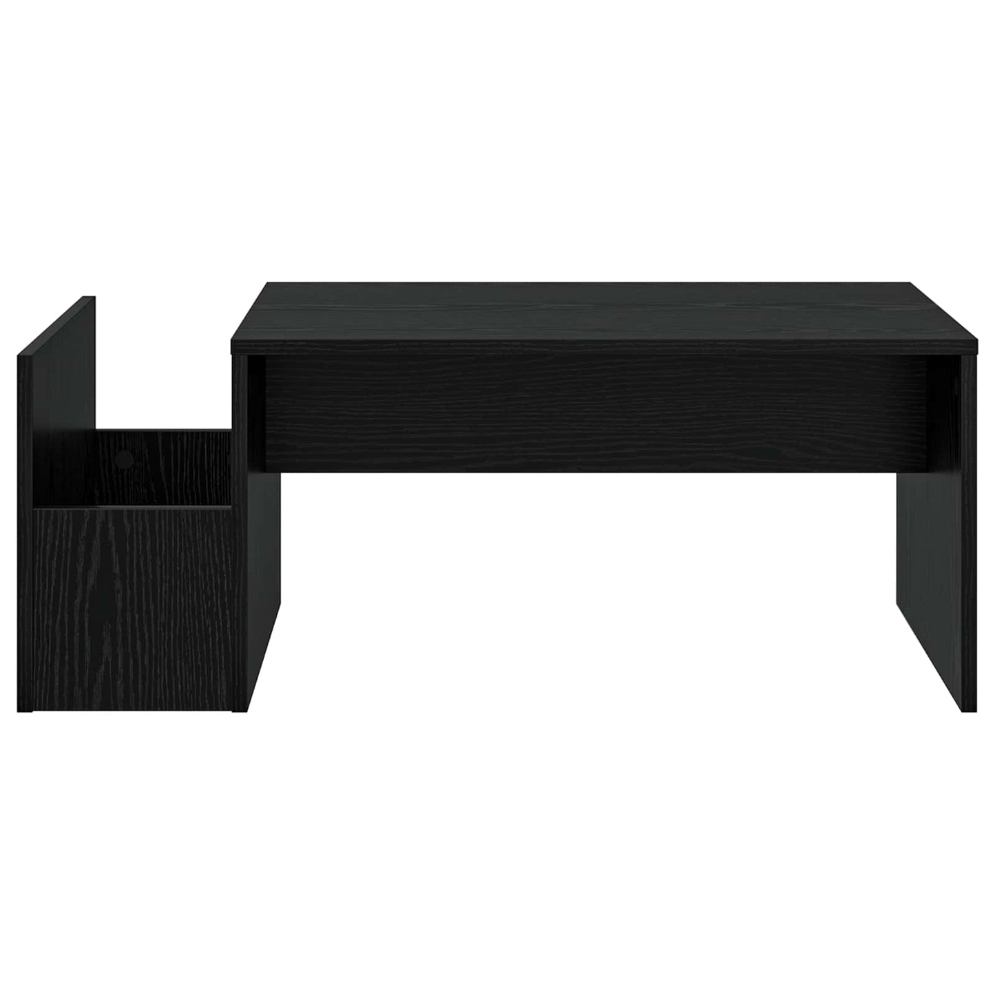 Coffee Table Black Oak 90 x 45 x 35 cm Engineered Wood