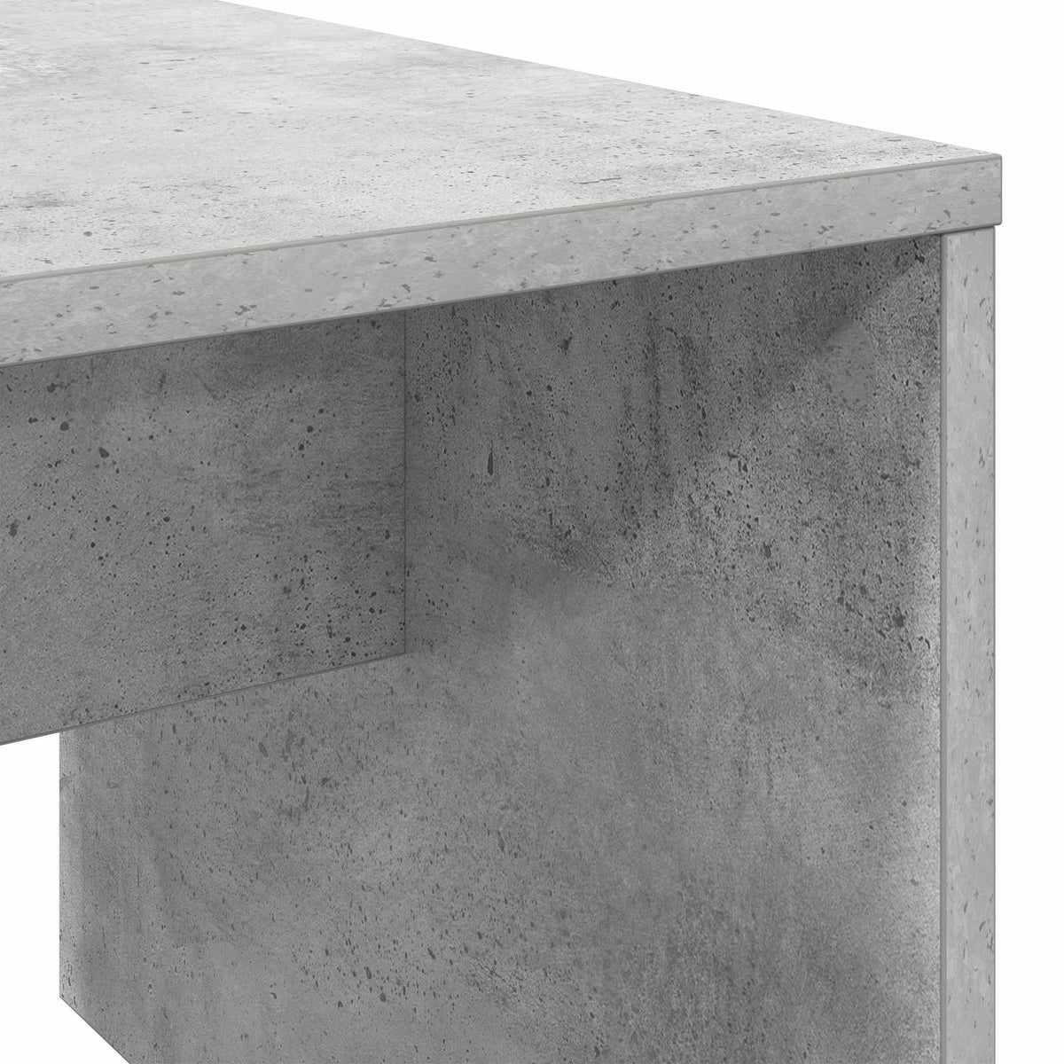 Coffee Table Concrete Grey 90 x 45 x 35 cm Engineered Wood