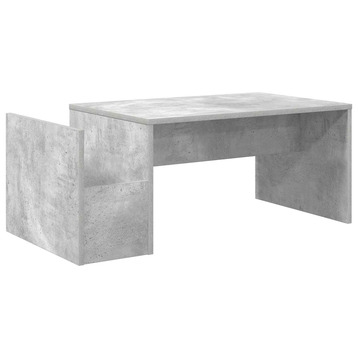 Coffee Table Concrete Grey 90 x 45 x 35 cm Engineered Wood