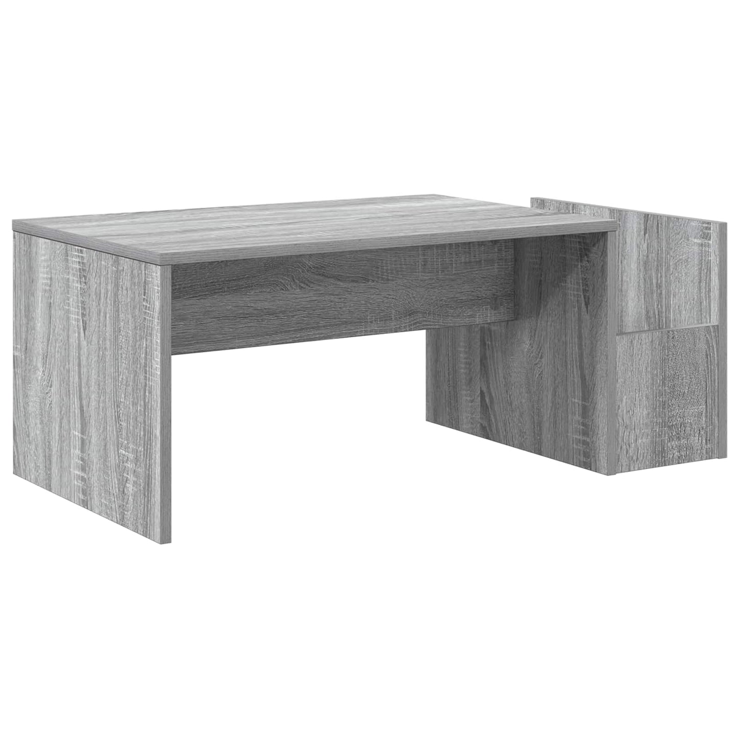 Coffee Table Grey Sonoma 90 x 45 x 35 cm Engineered Wood