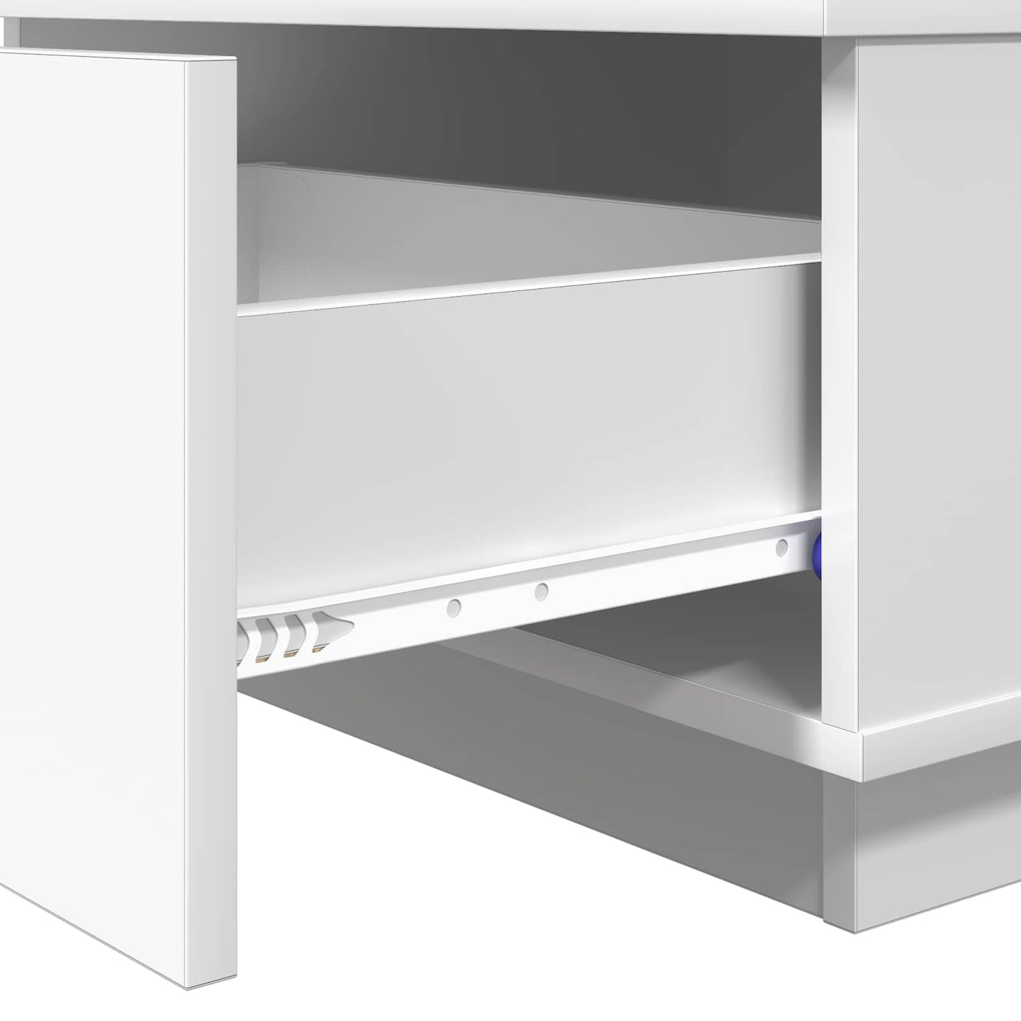Coffee Table White 95 x 55 x 31 cm Engineered Wood