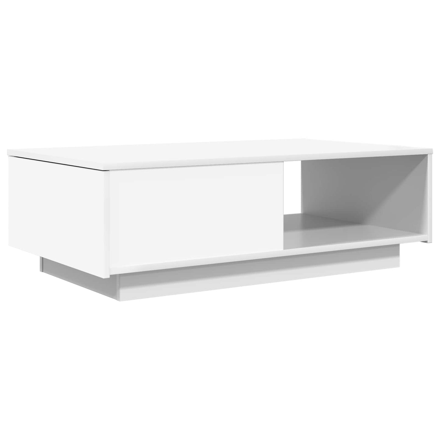 Coffee Table White 95 x 55 x 31 cm Engineered Wood