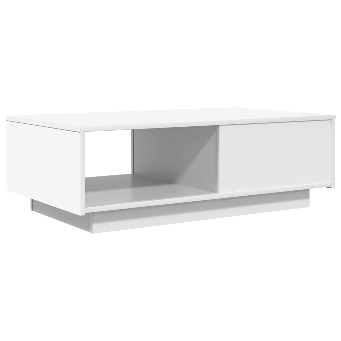 Coffee Table White 95 x 55 x 31 cm Engineered Wood