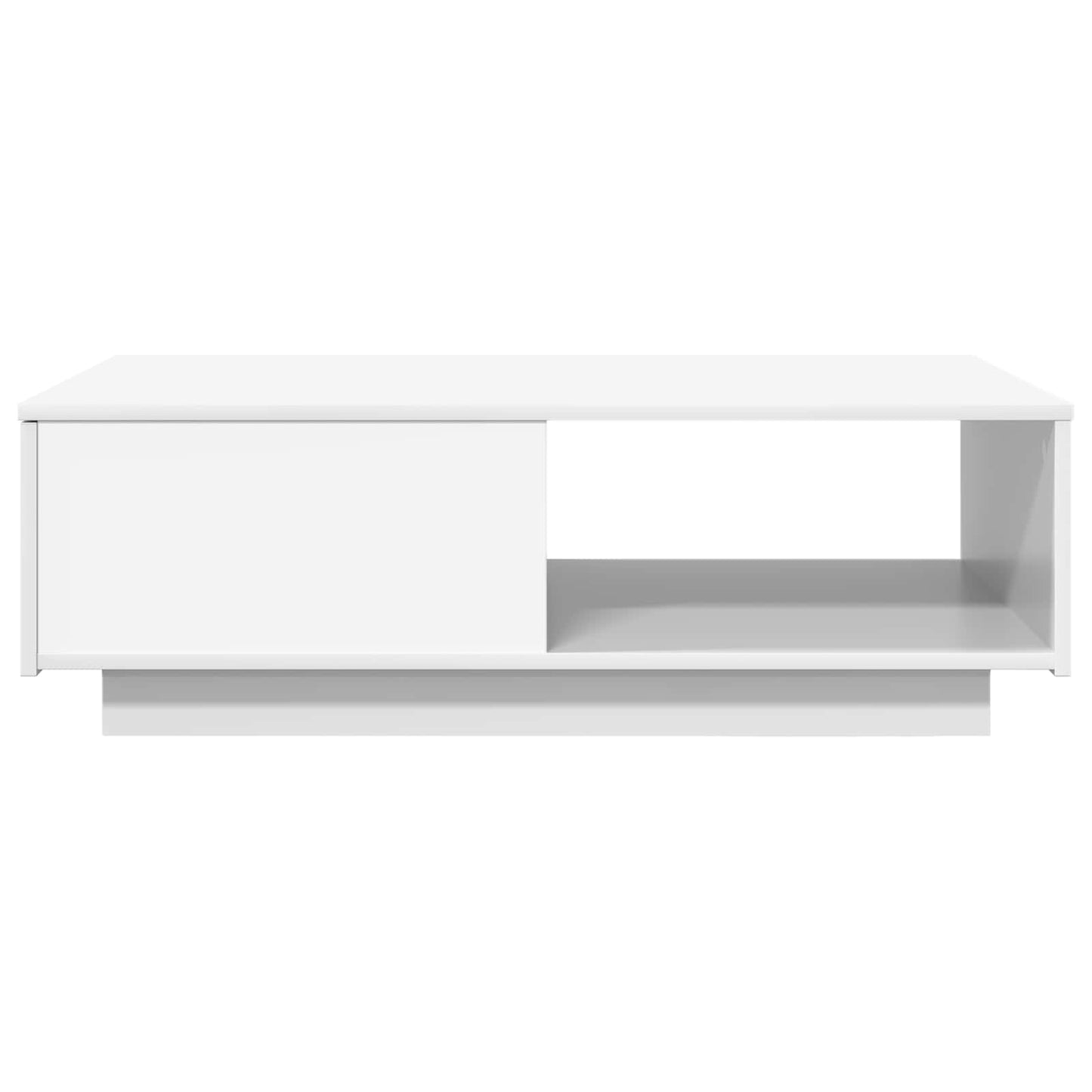 Coffee Table White 95 x 55 x 31 cm Engineered Wood