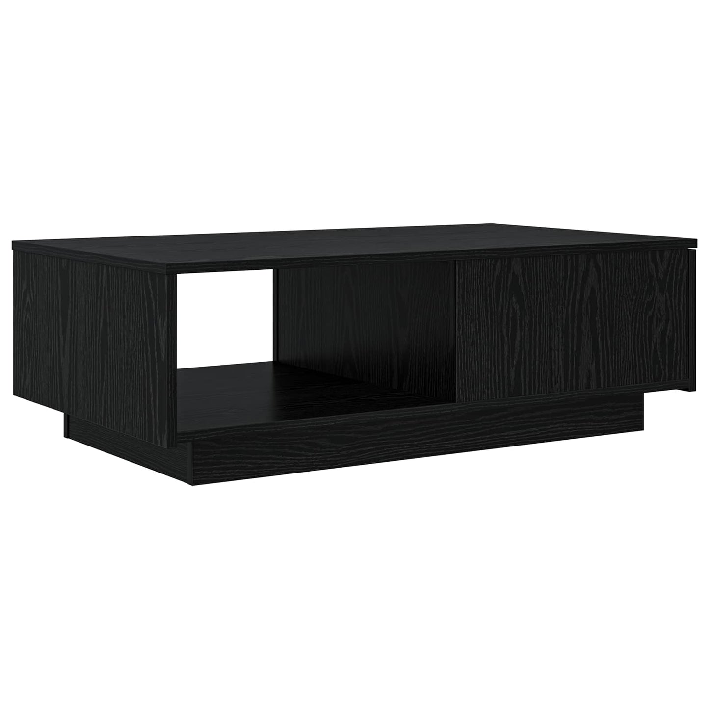Coffee Table Black Oak 95 x 55 x 31 cm Engineered Wood