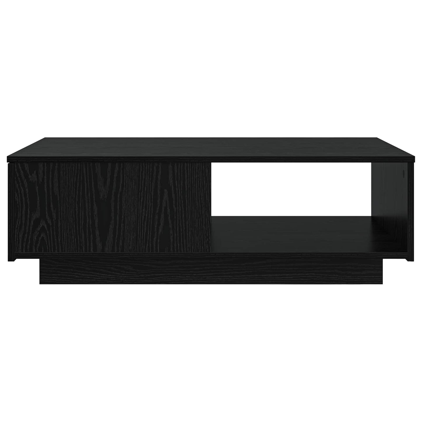 Coffee Table Black Oak 95 x 55 x 31 cm Engineered Wood