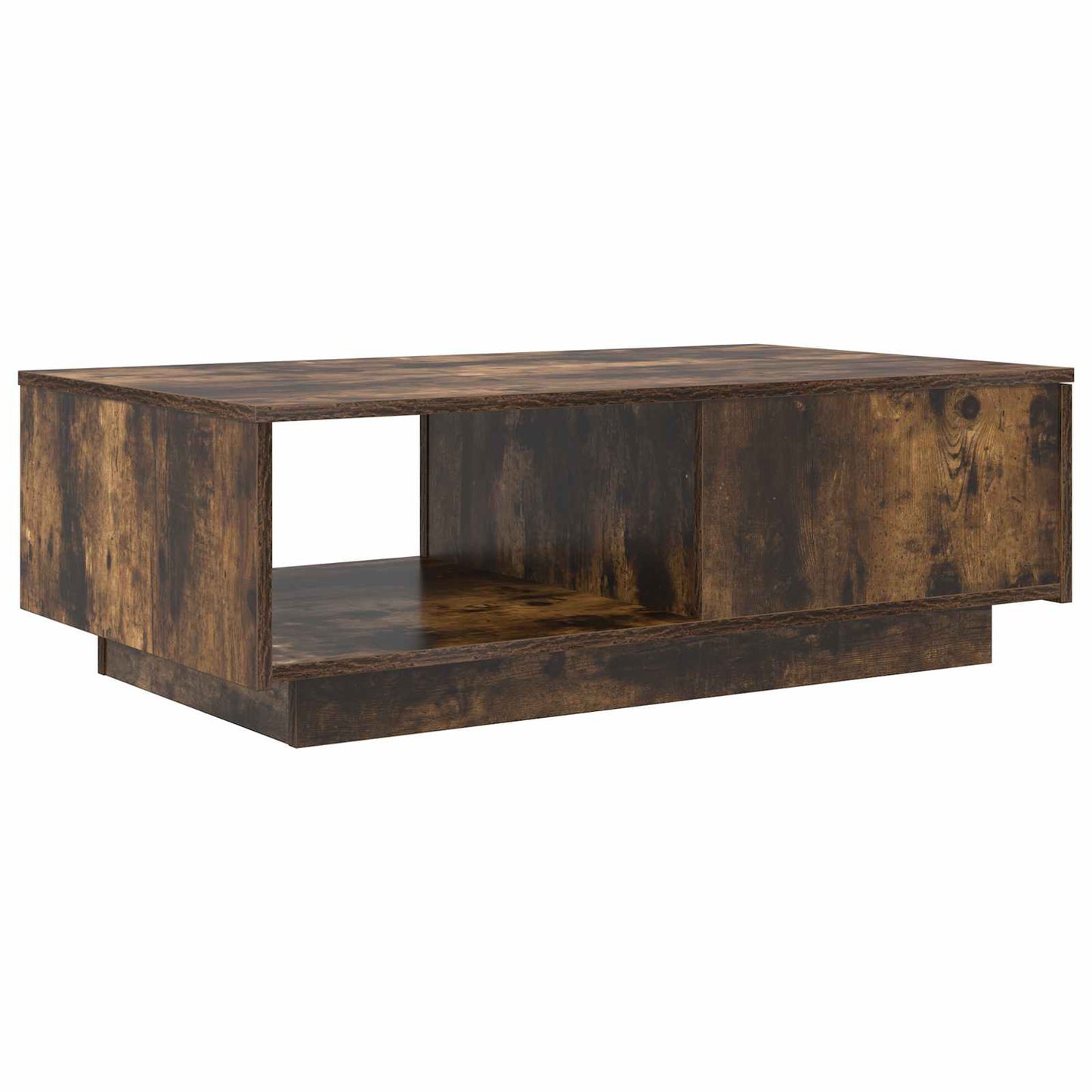 Coffee Table Smoked Oak 95 x 55 x 31 cm Engineered Wood