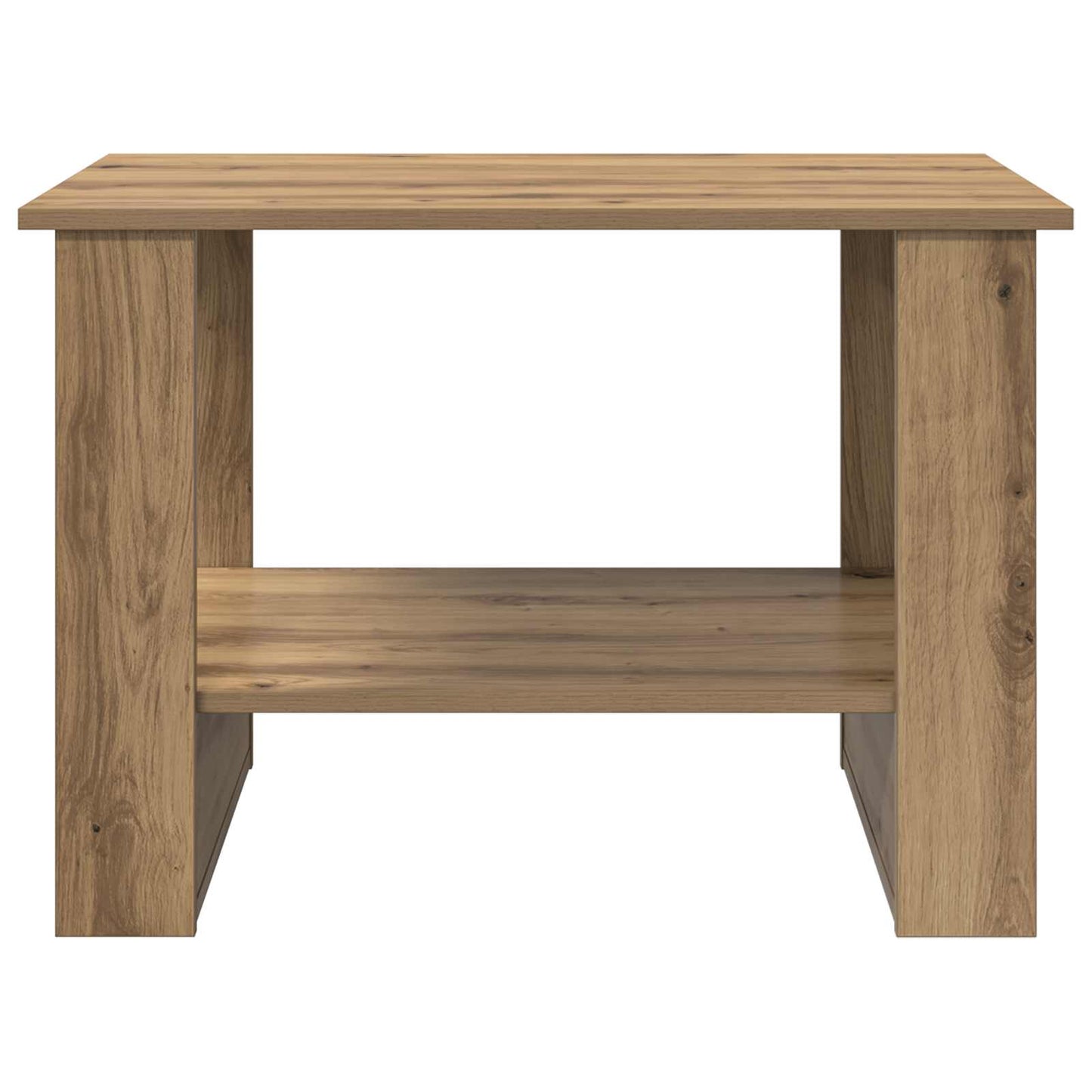 Coffee Table Artisan Oak 72 x 50 x 50 cm Engineered Wood