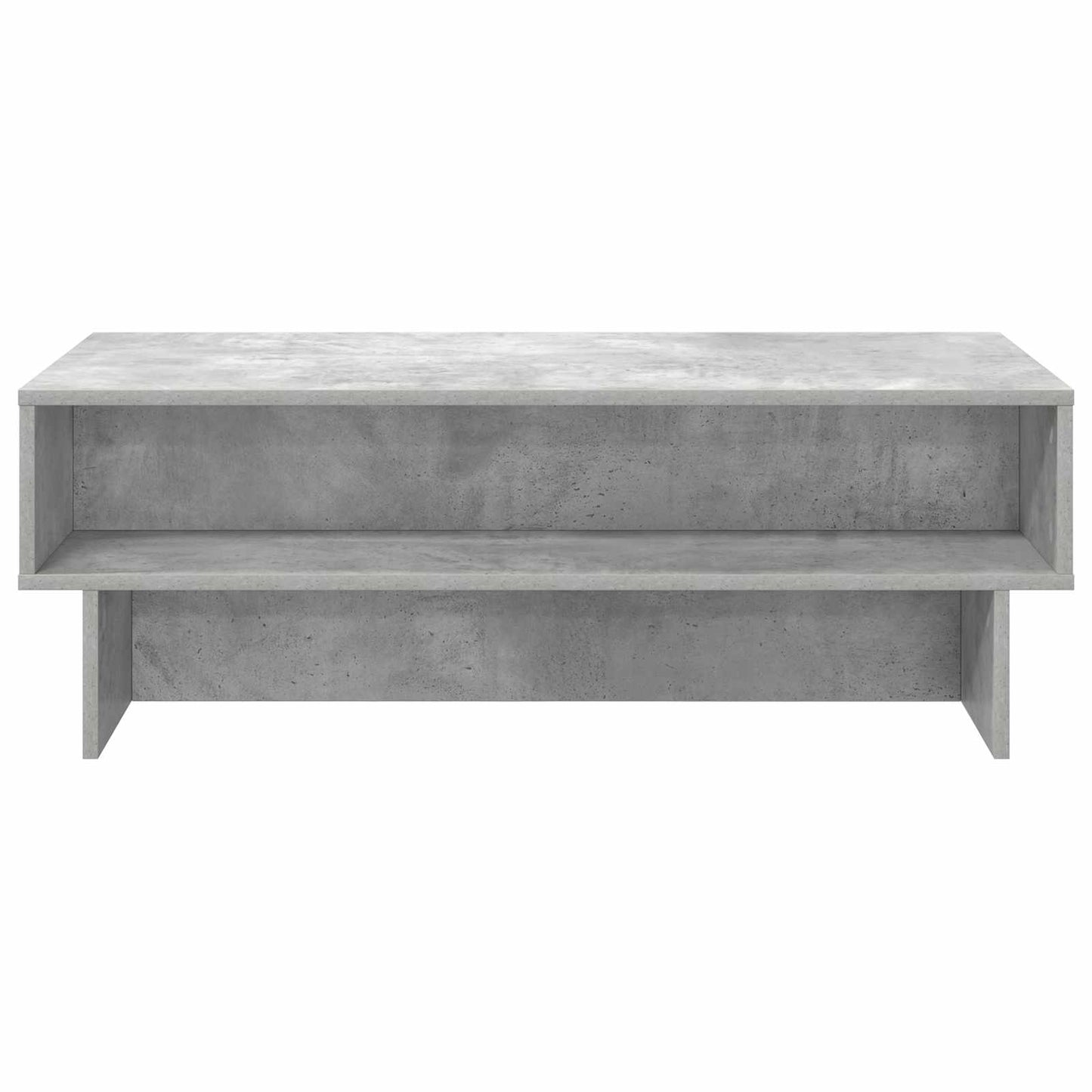 Coffee Table Concrete Grey 100 x 46 x 35 cm Engineered Wood