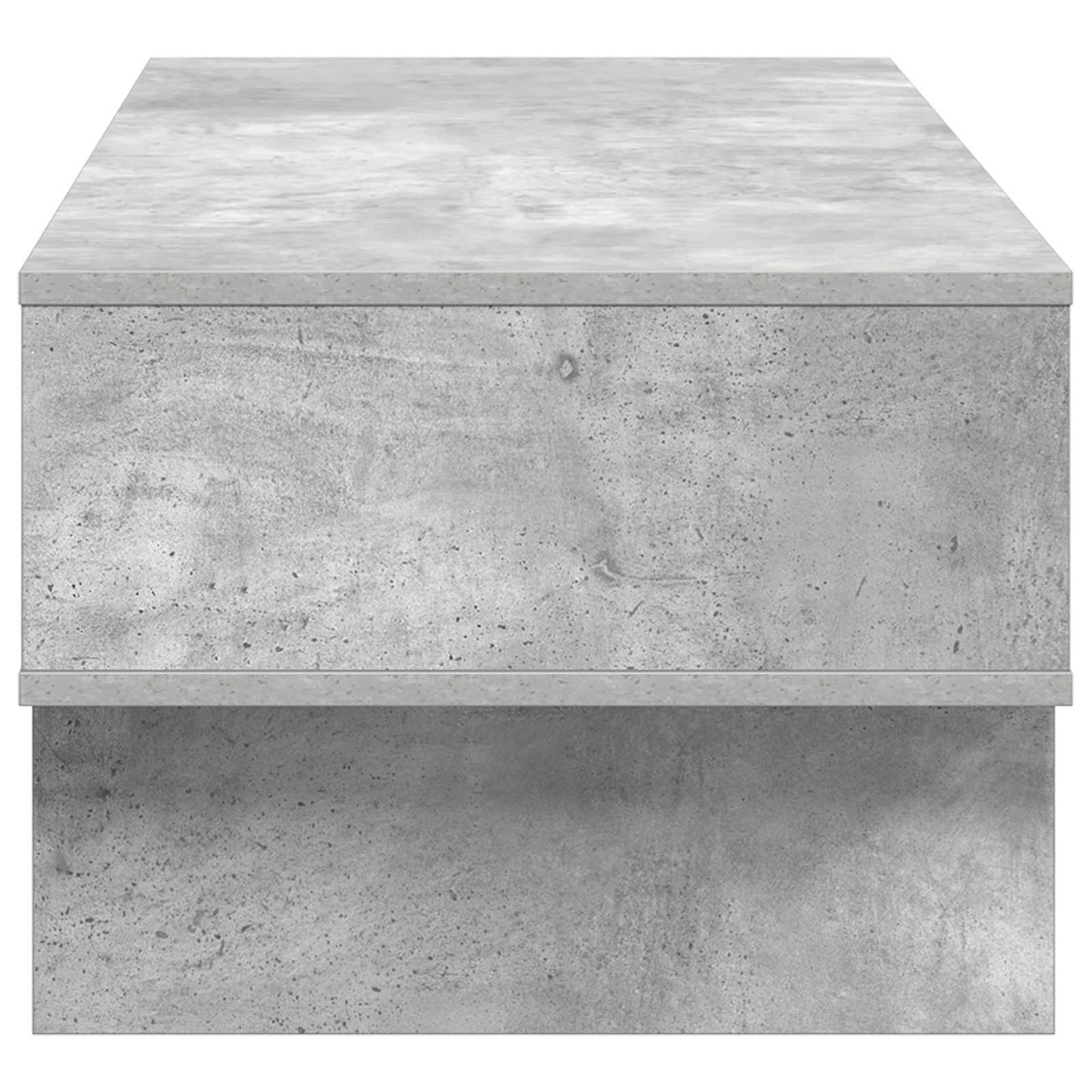 Coffee Table Concrete Grey 100 x 46 x 35 cm Engineered Wood