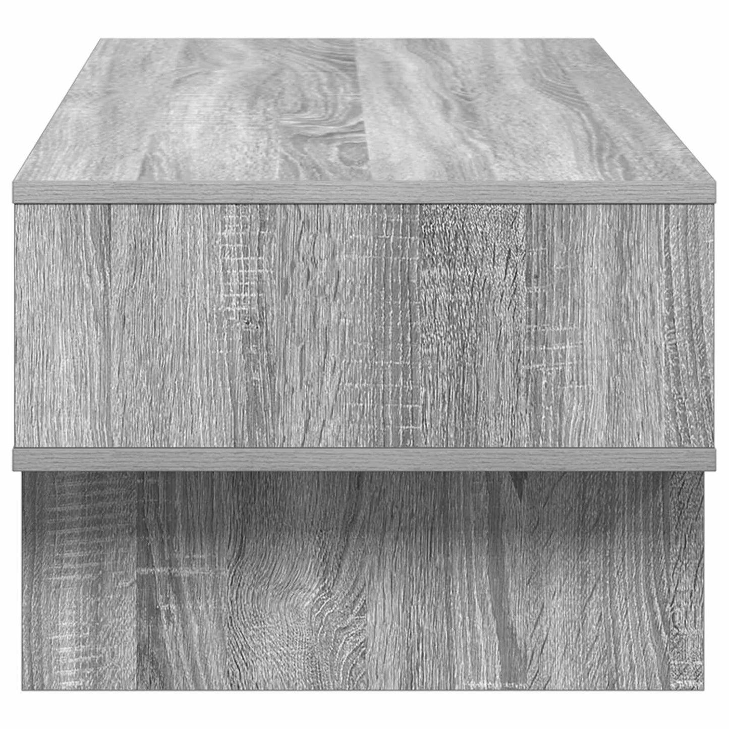 Coffee Table Grey Sonoma 100 x 46 x 35 cm Engineered Wood