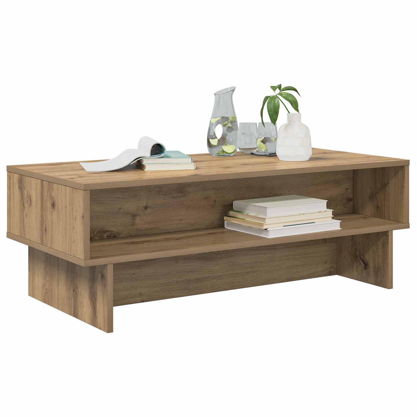 Coffee Table Artisan Oak 100 x 46 x 35 cm Engineered Wood