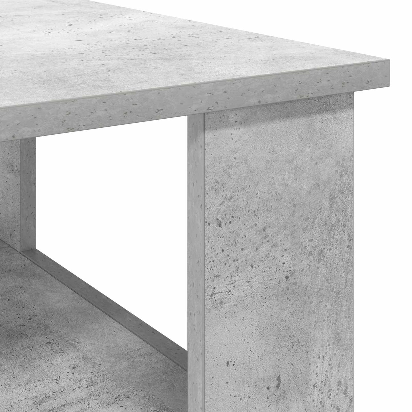 Coffee Table Concrete Grey 57 x 55 x 45 cm Engineered Wood