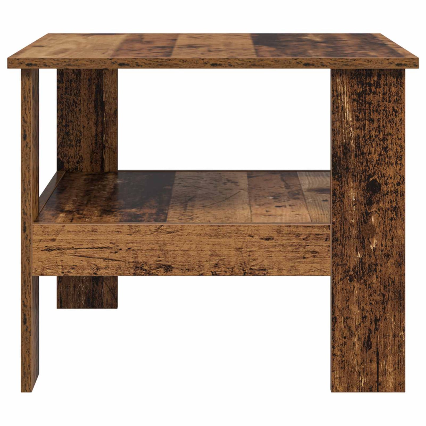 Coffee Table Old Wood 57 x 55 x 45 cm Engineered Wood