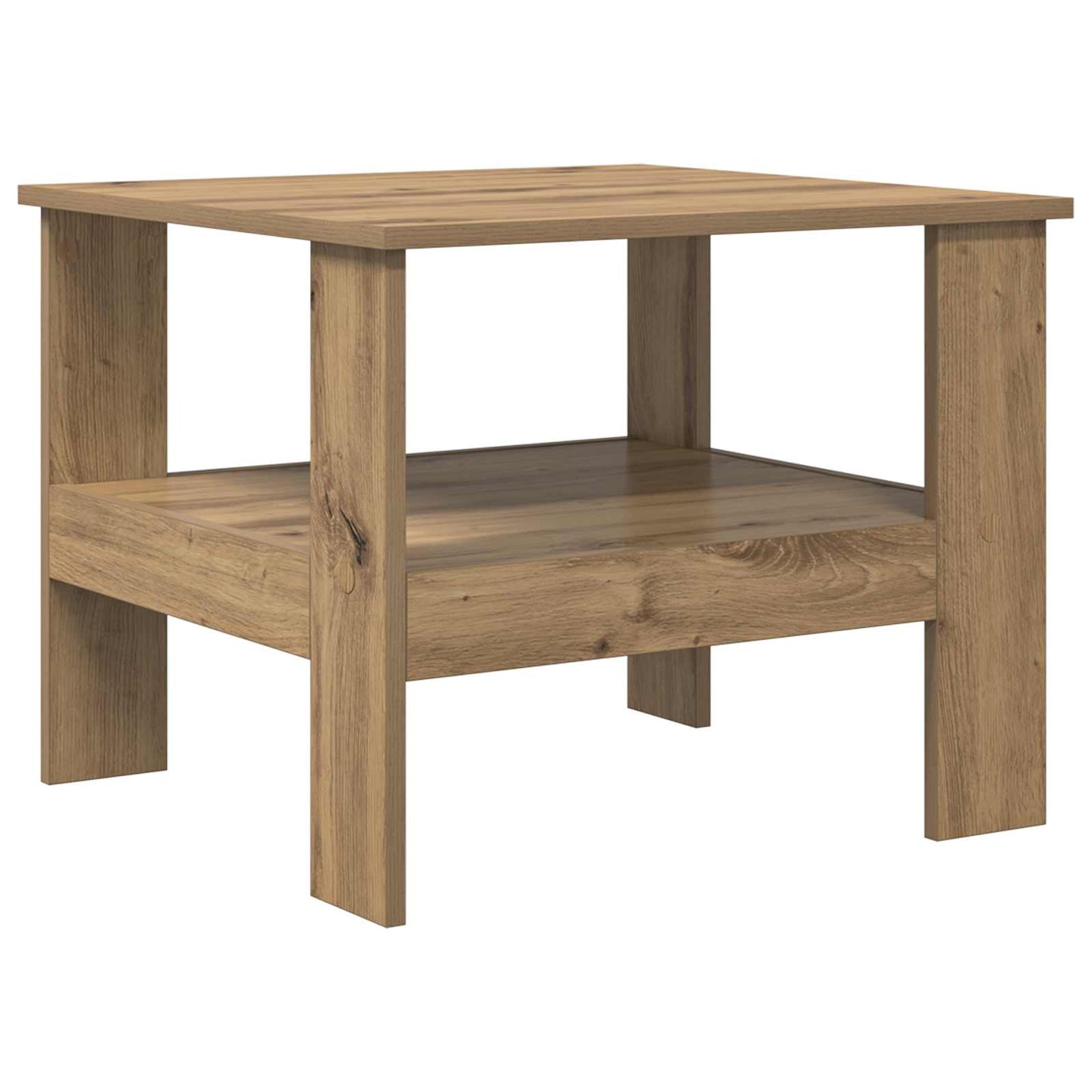 Coffee Table Artisan Oak 57 x 55 x 45 cm Engineered Wood