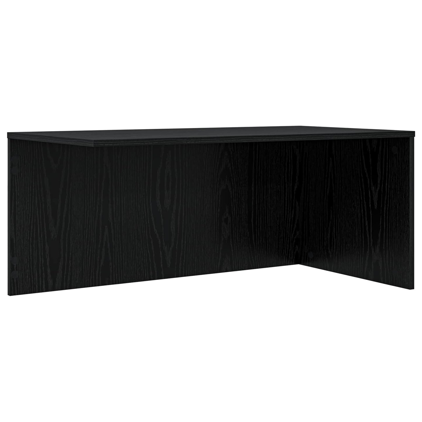 Coffee Table Set 2 pcs Black Oak Engineered Wood
