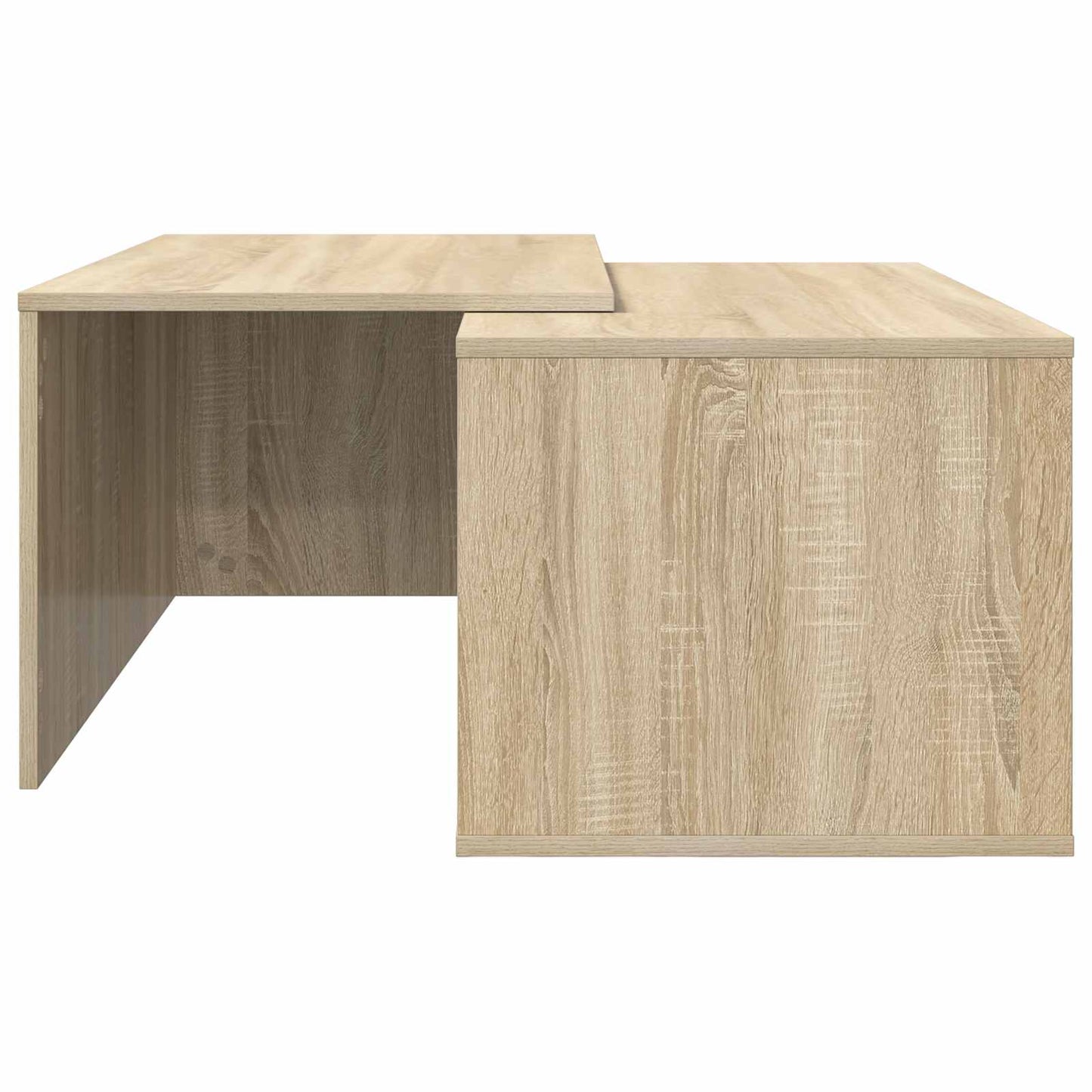Coffee Table Set 2 pcs Sonoma Oak Engineered Wood