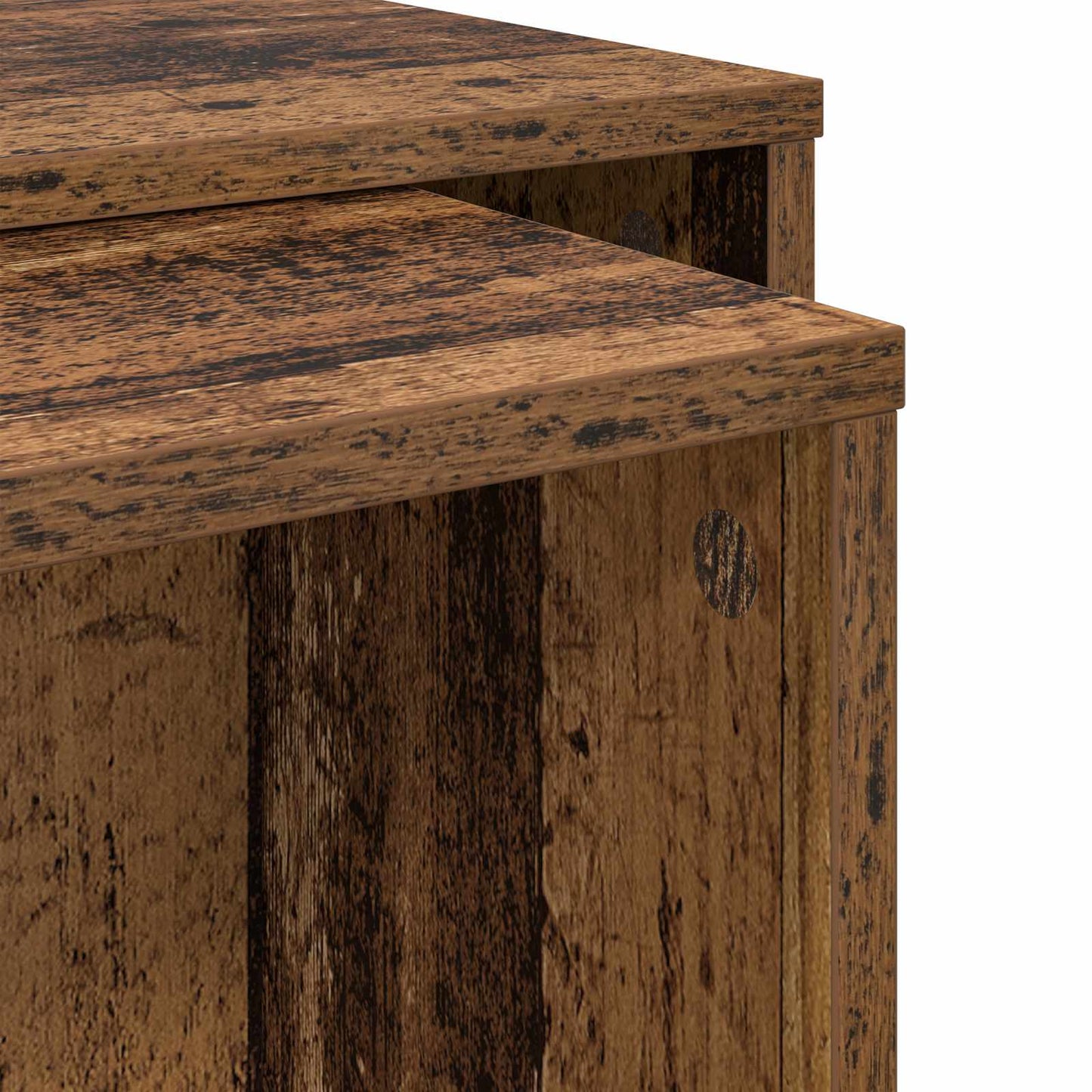 Coffee Table Set 2 pcs Old Wood Engineered Wood