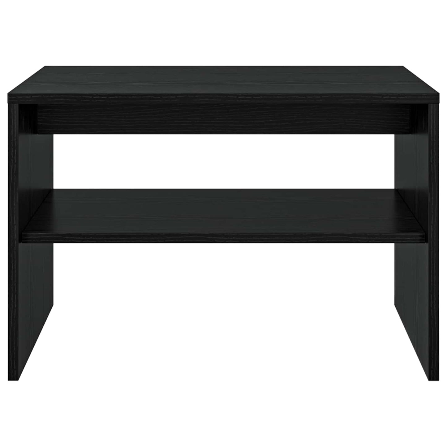 Coffee Table Black Oak 60 x 50 x 40 cm Engineered Wood