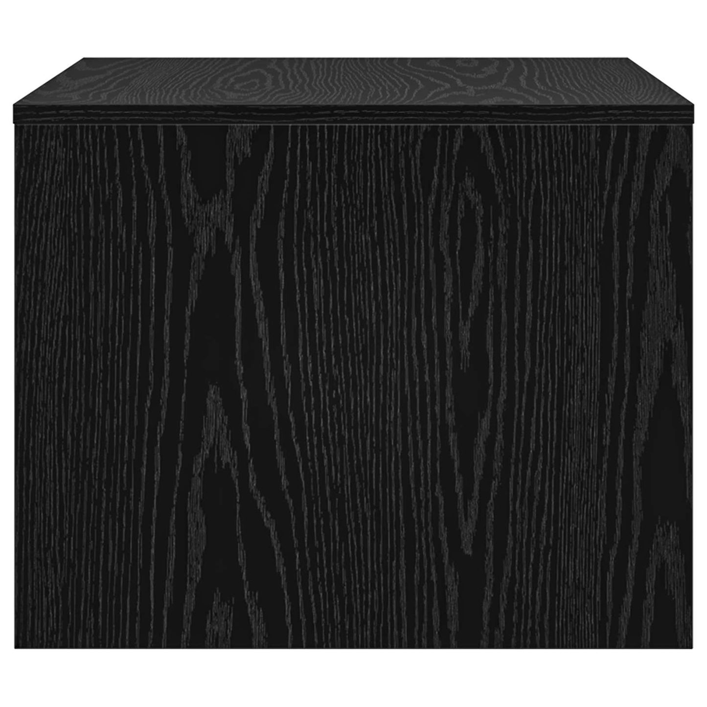 Coffee Table Black Oak 60 x 50 x 40 cm Engineered Wood