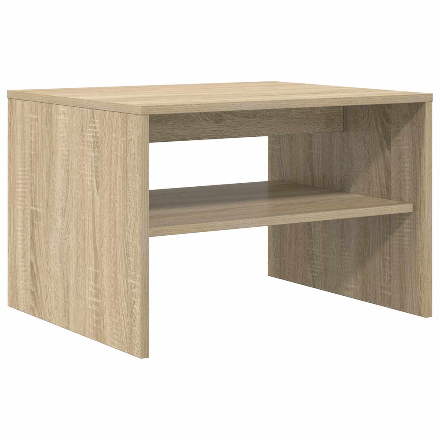 Coffee Table Sonoma Oak 60 x 50 x 40 cm Engineered Wood