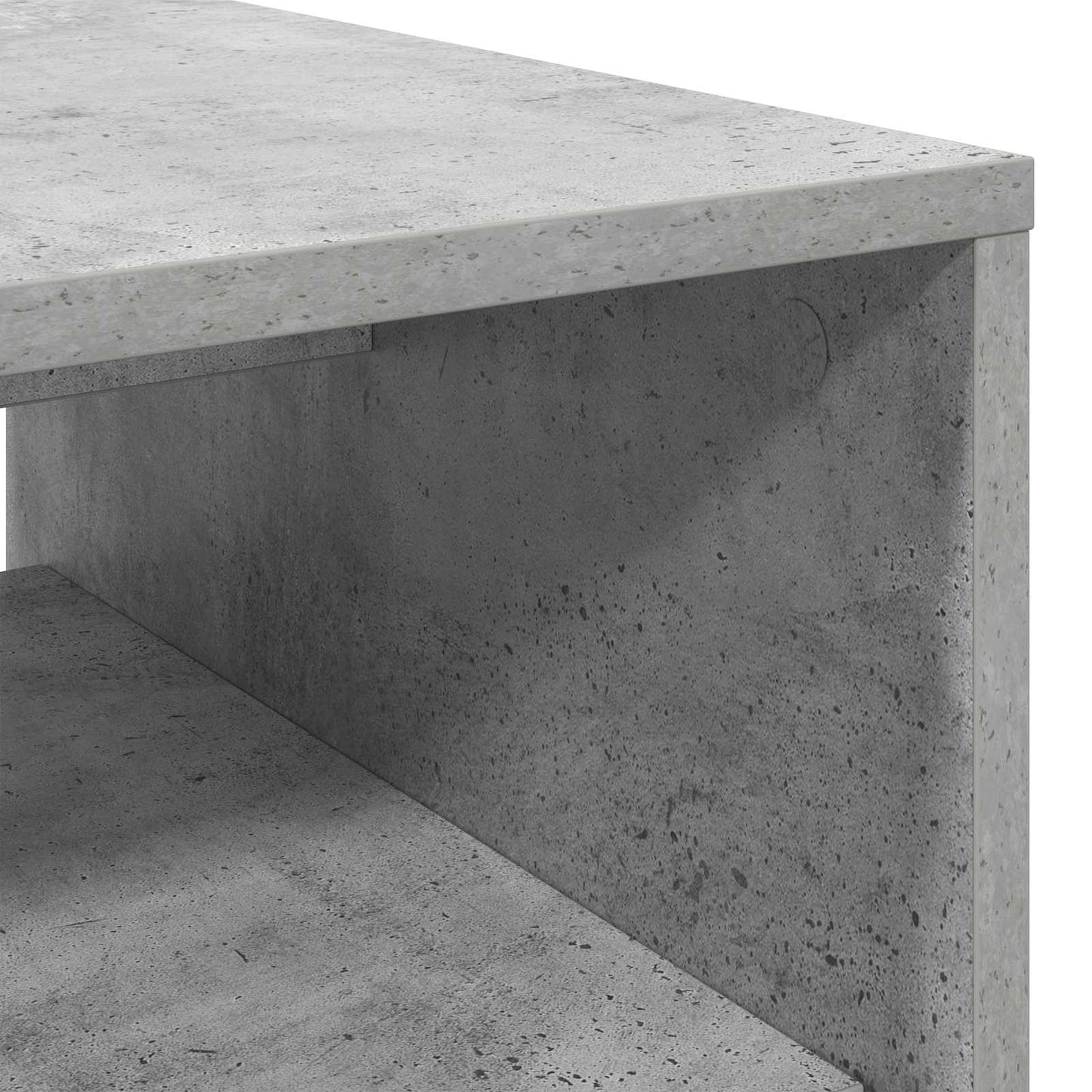 Coffee Table Concrete Grey 60 x 50 x 40 cm Engineered Wood