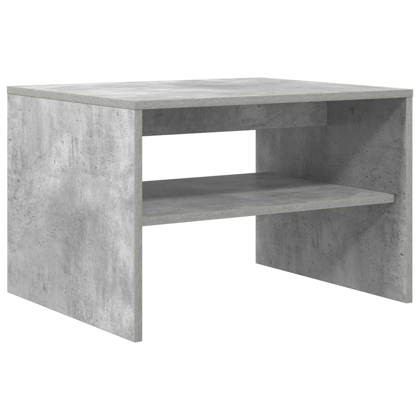 Coffee Table Concrete Grey 60 x 50 x 40 cm Engineered Wood
