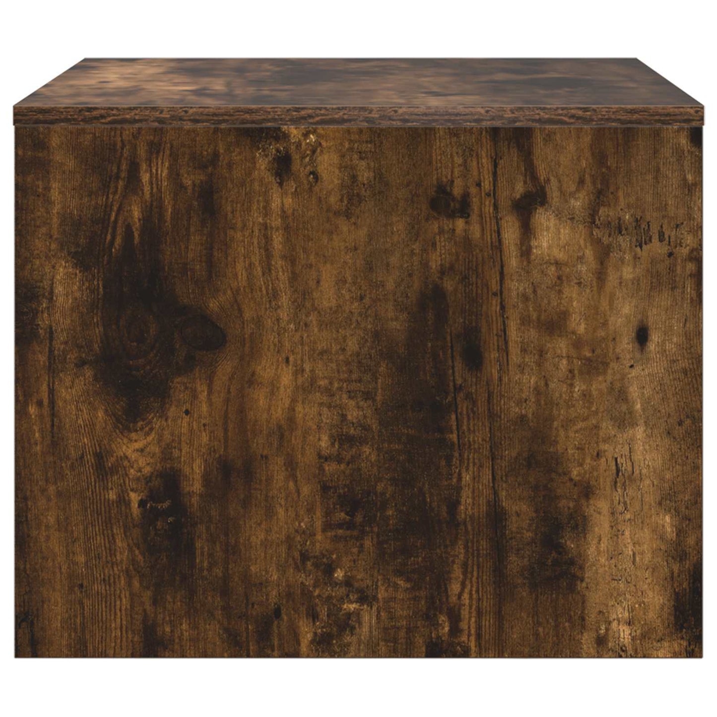Coffee Table Smoked Oak 60 x 50 x 40 cm Engineered Wood